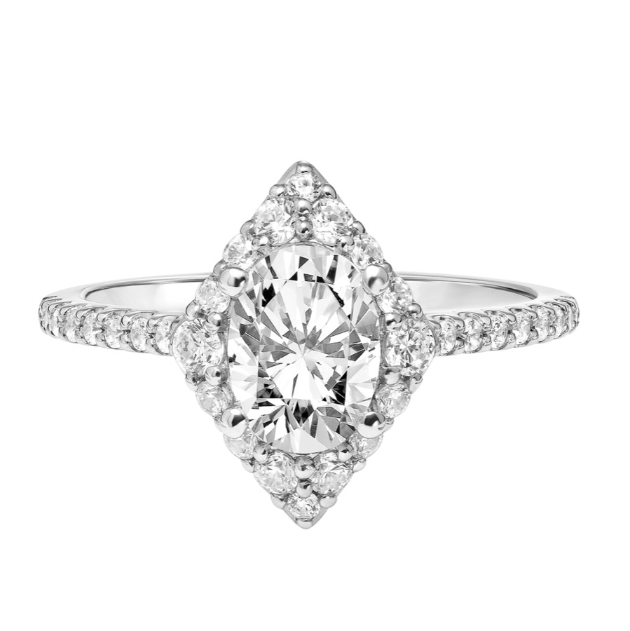 Vintage engagement ring setting