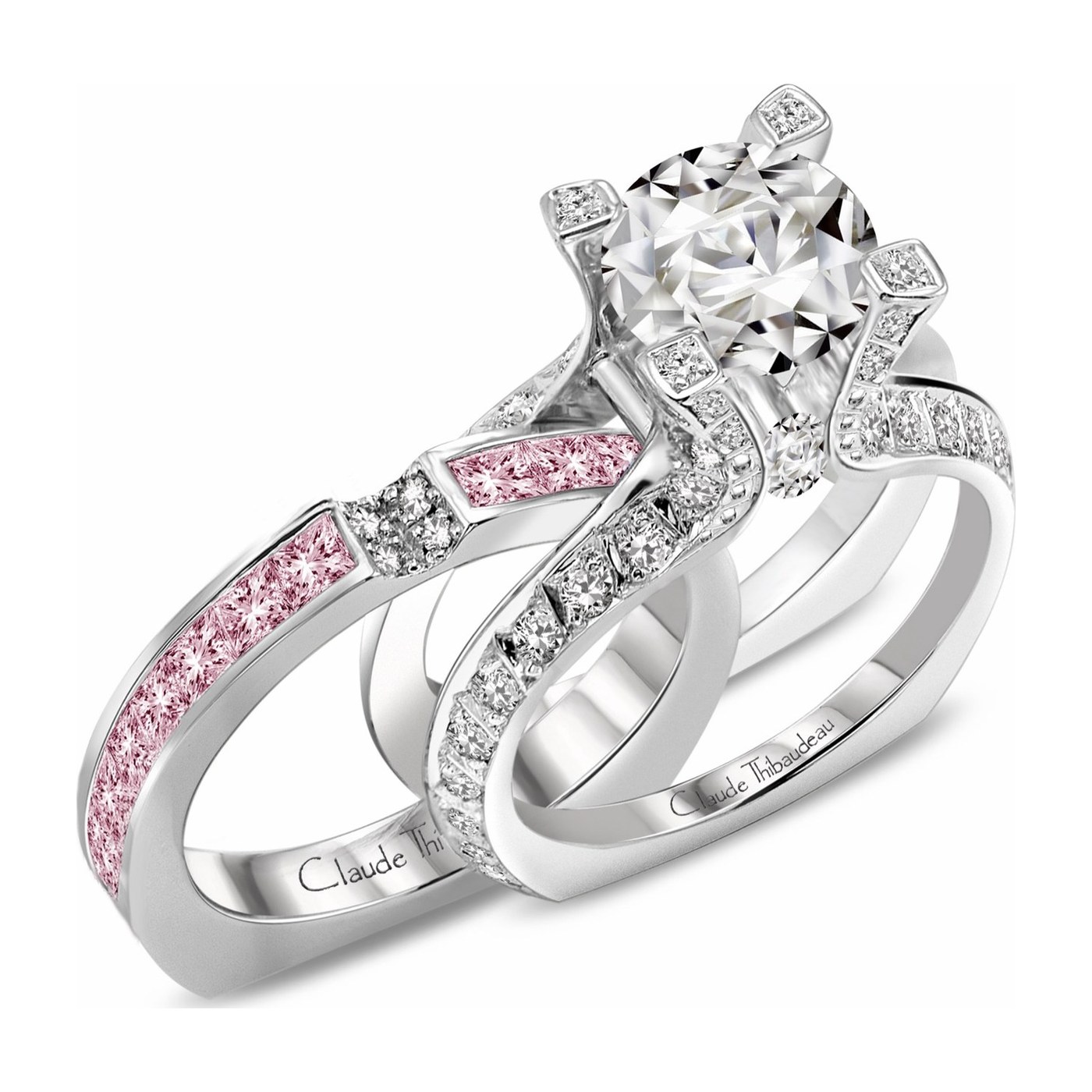 Blush Pavé Set