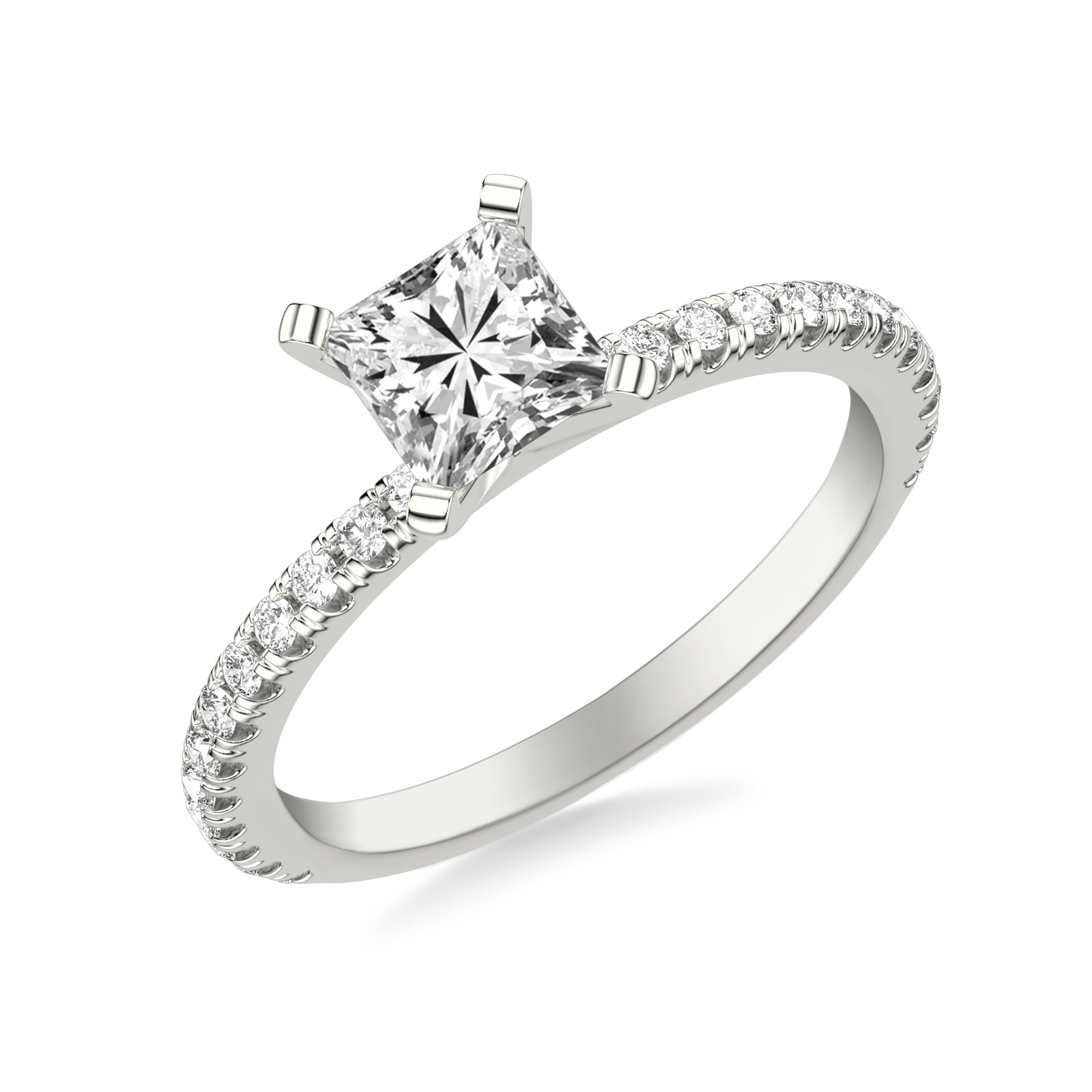 Mirabel Princess · White Gold