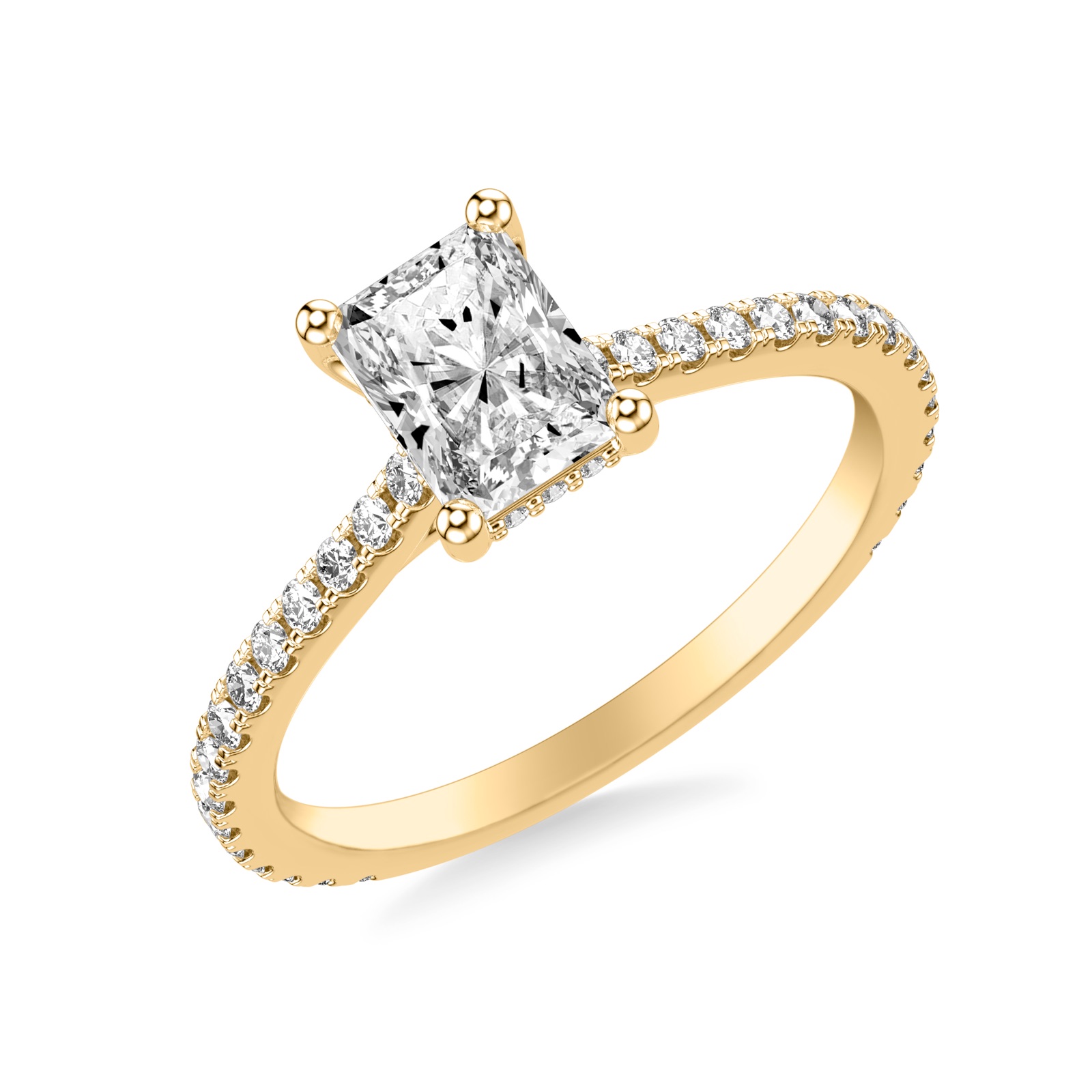 Yarrow Radiant · Yellow Gold