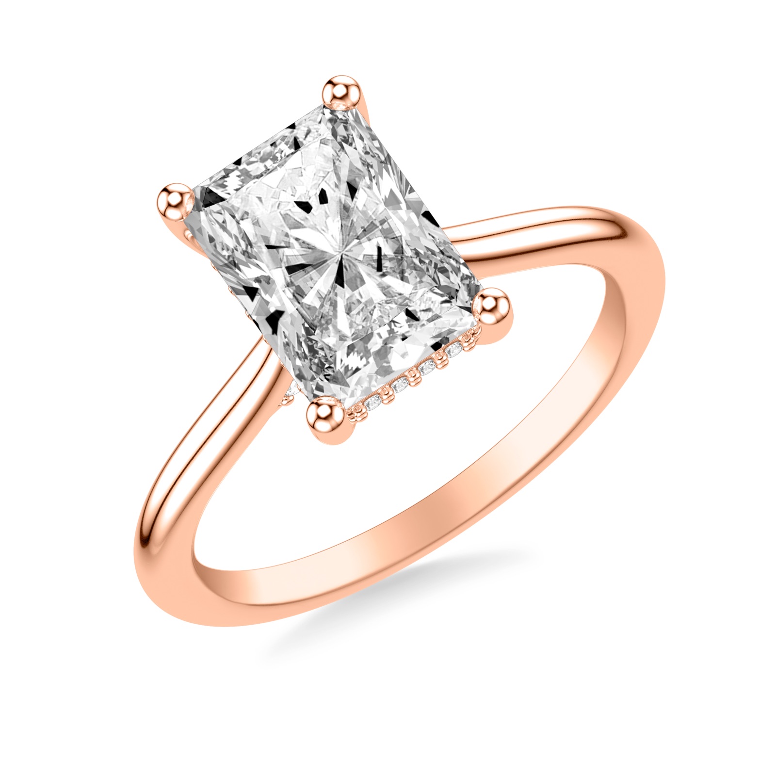 Halcyon Radiant · Rose Gold