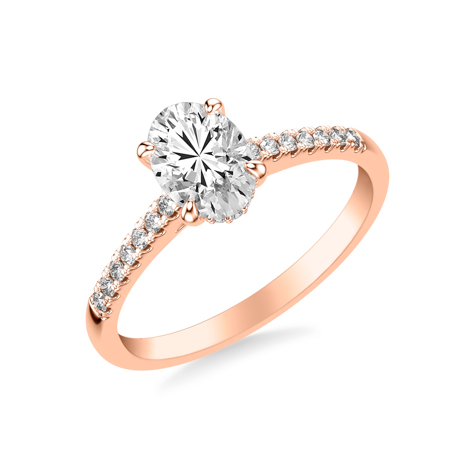 Ilaria Oval · Rose Gold