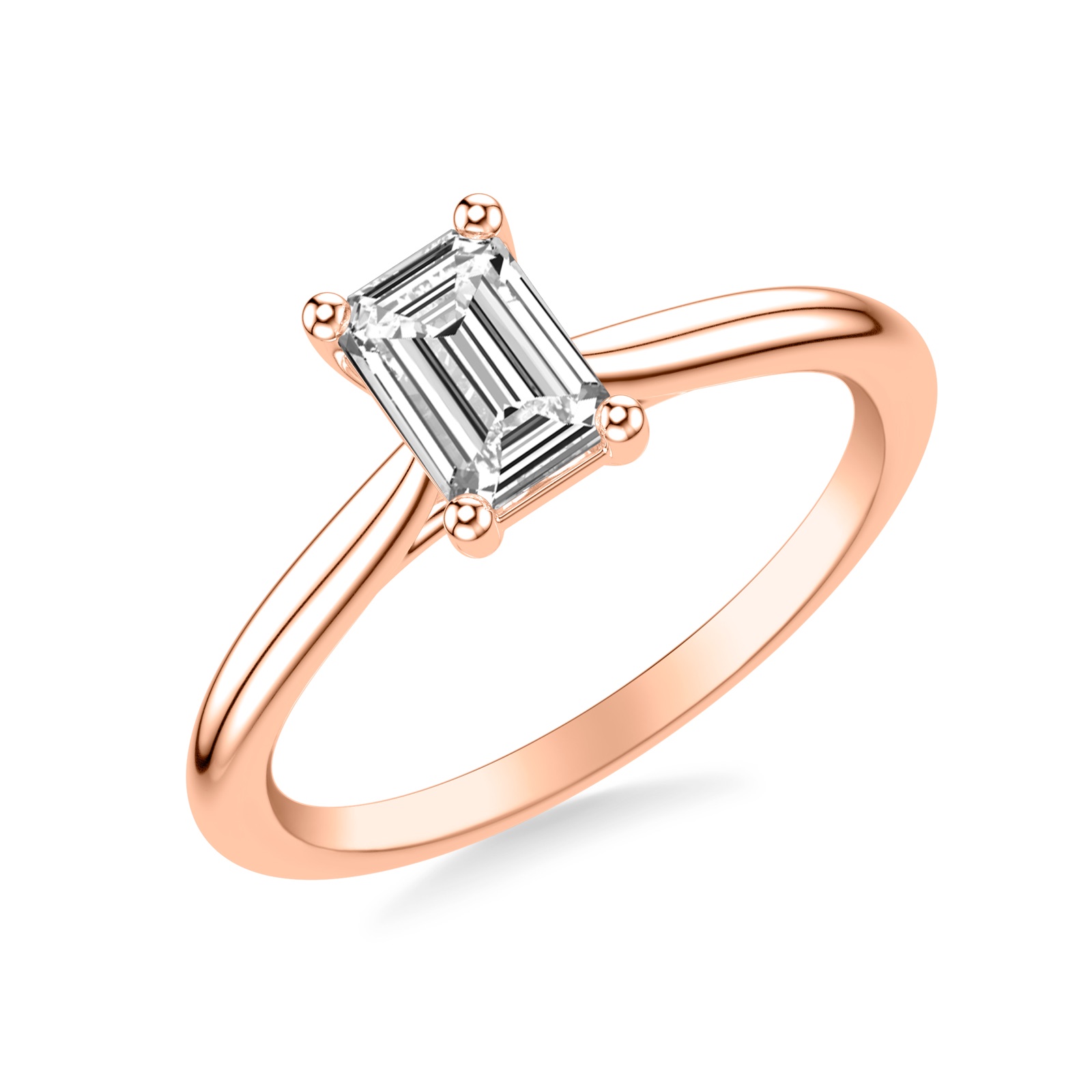 Lavinia Emerald · Rose Gold