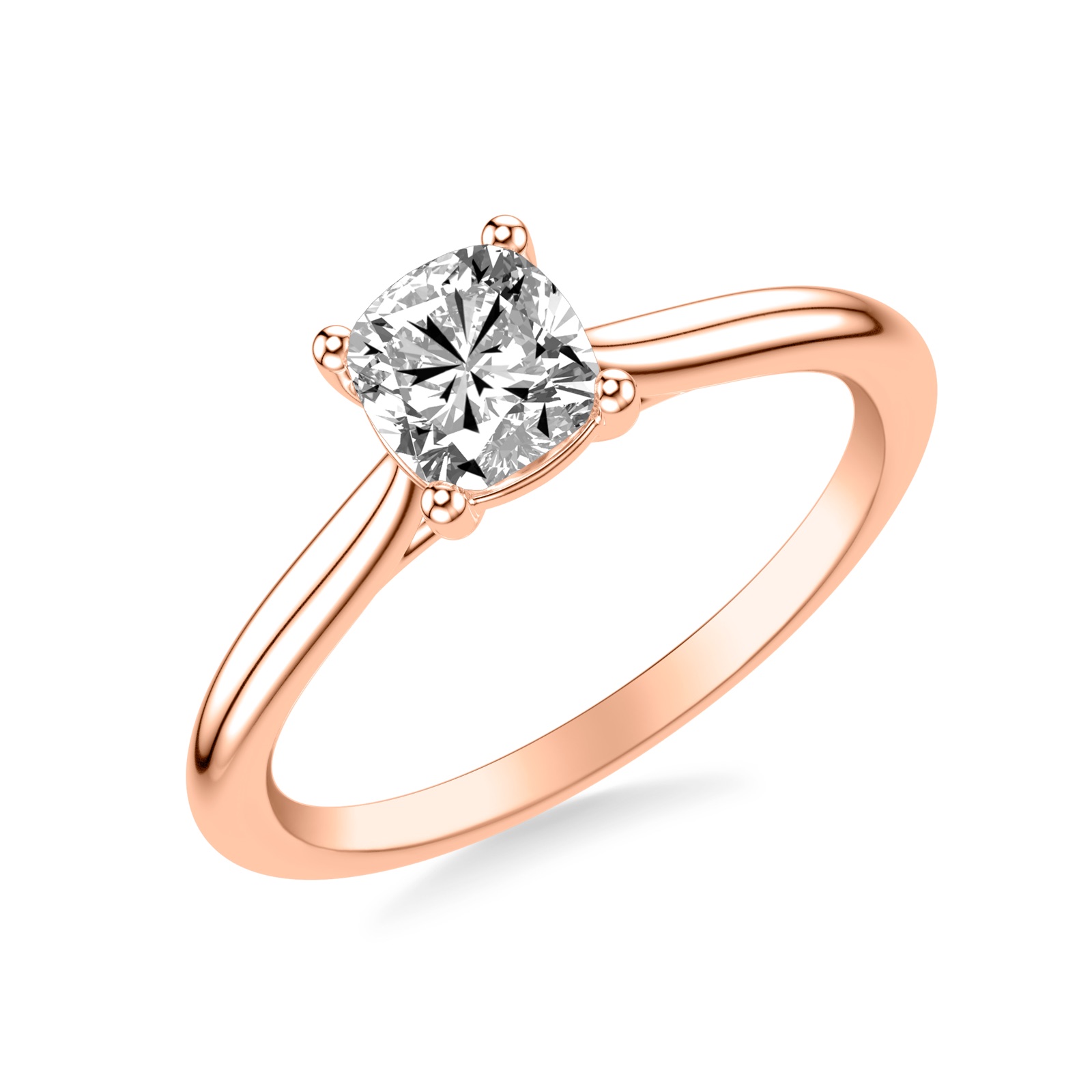 Quenby Cushion · Rose Gold