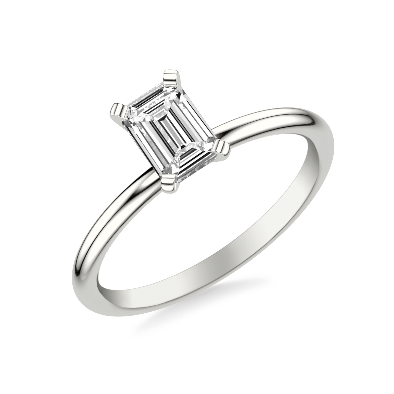 Ulyssa Emerald · White Gold