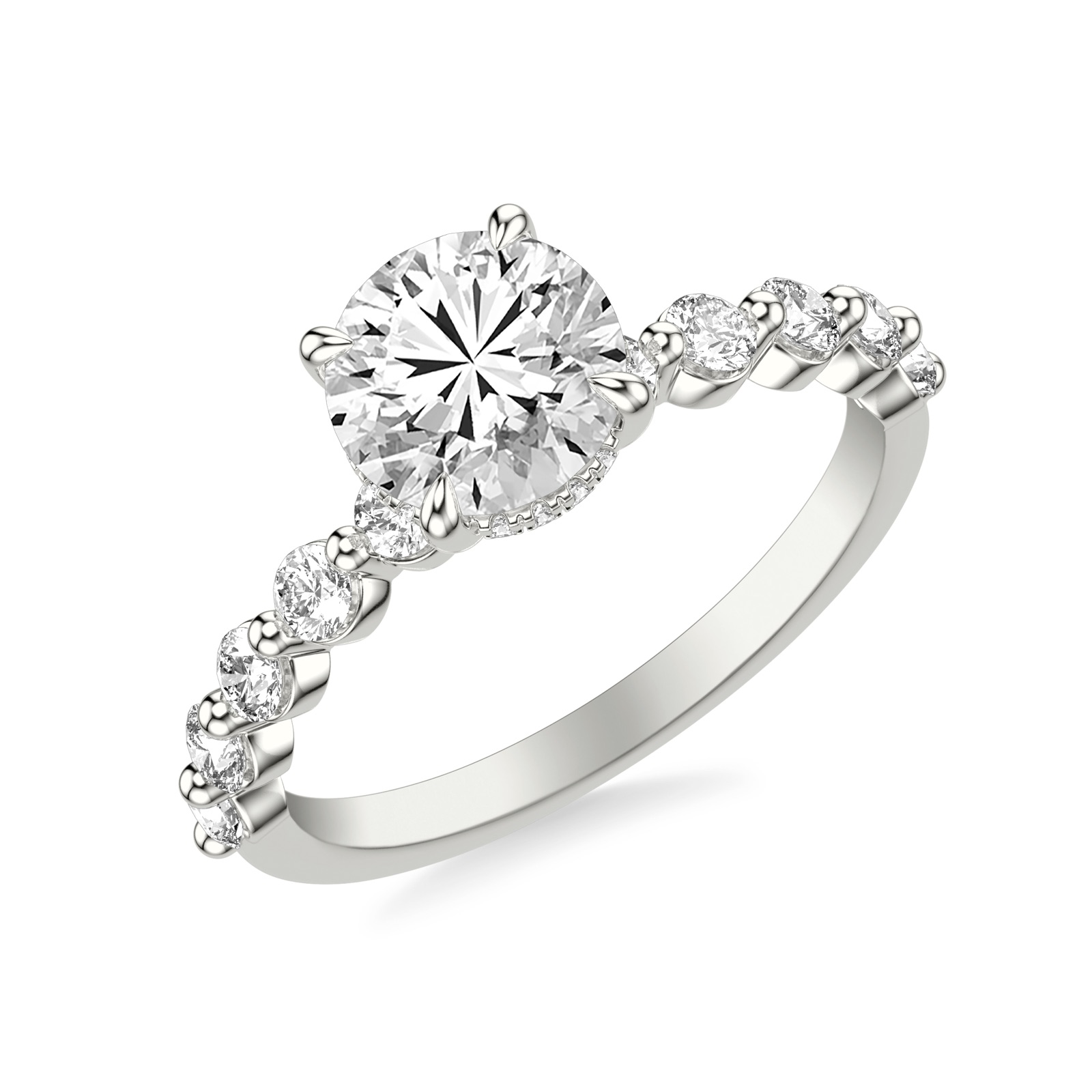 Jorunn Round · White Gold