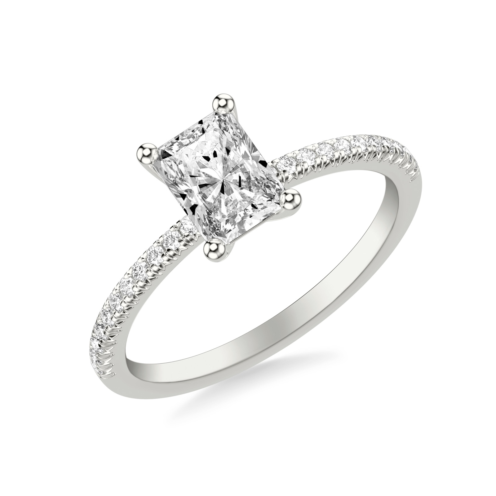 Nadine Radiant · White Gold