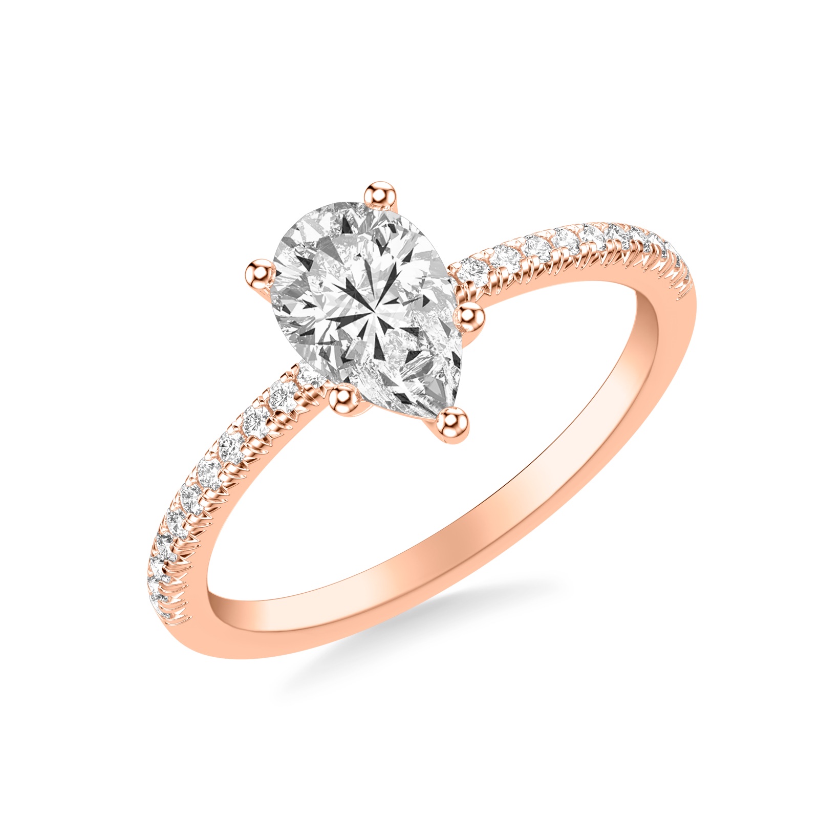 Paloma Pear · Rose Gold