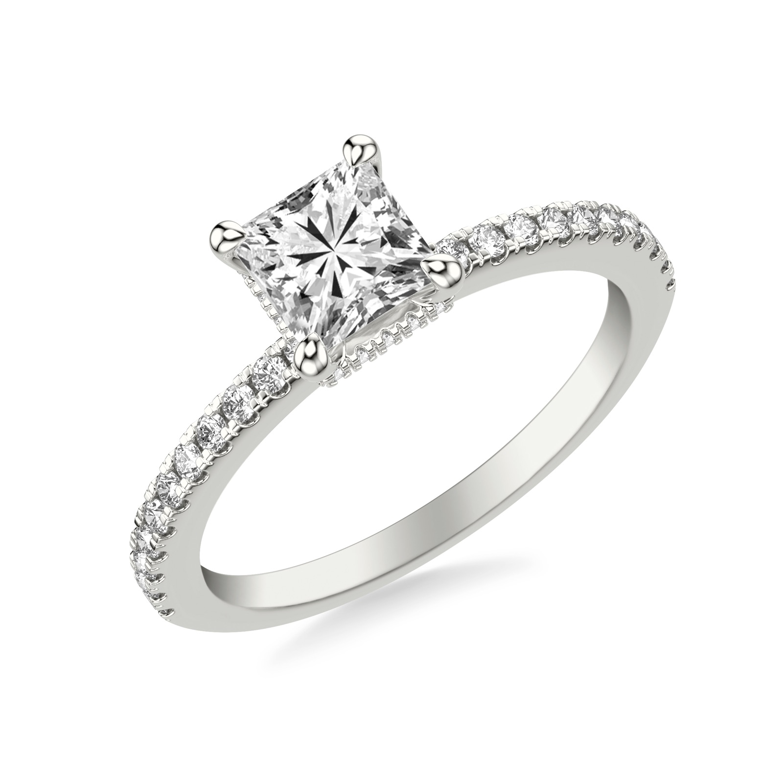 Violetta Princess · White Gold