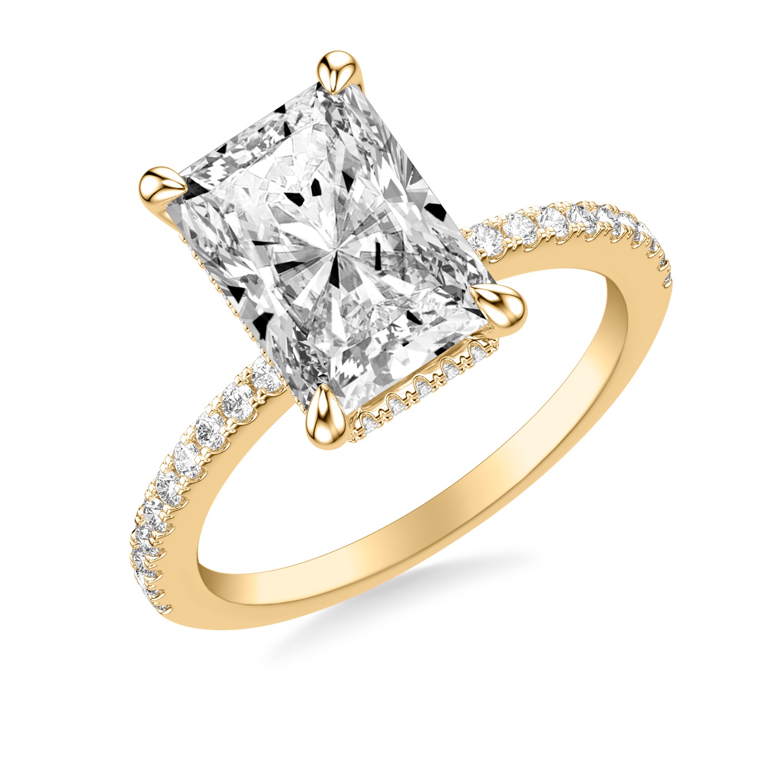 Dovie Radiant · Yellow Gold