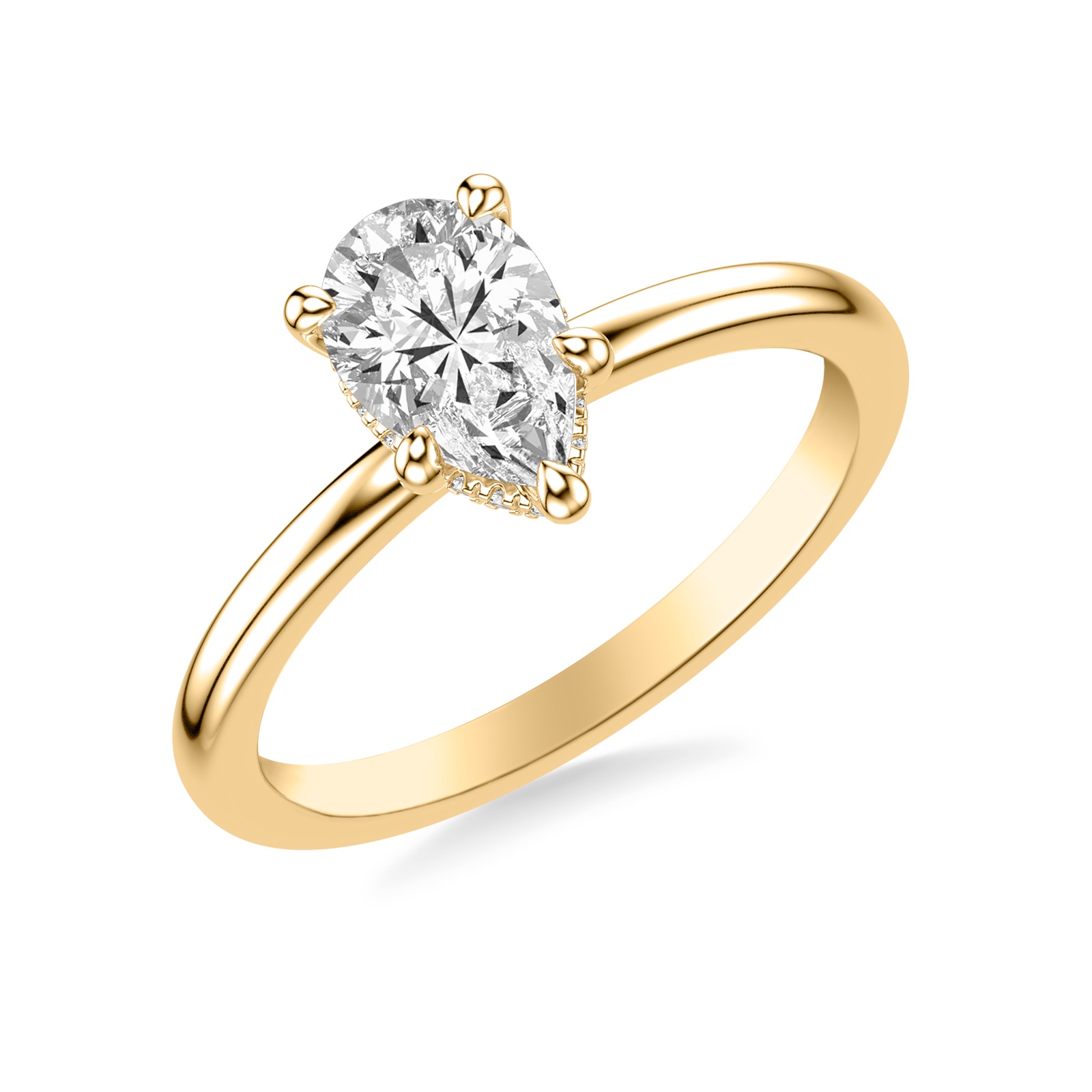 Hyacinth Pear · Yellow Gold