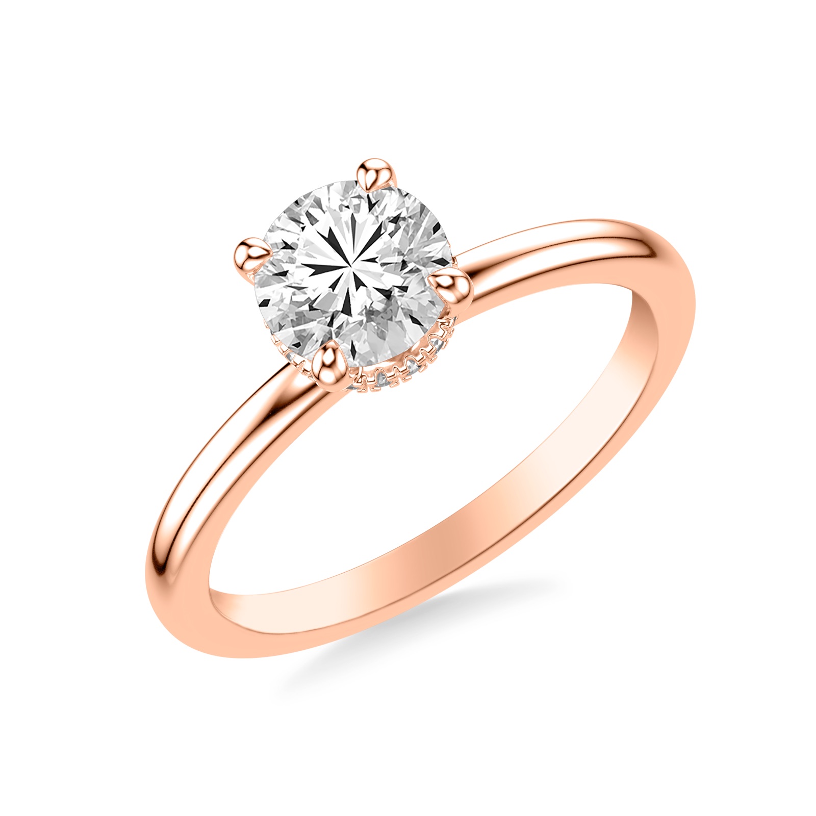 Isadora Round · Rose Gold