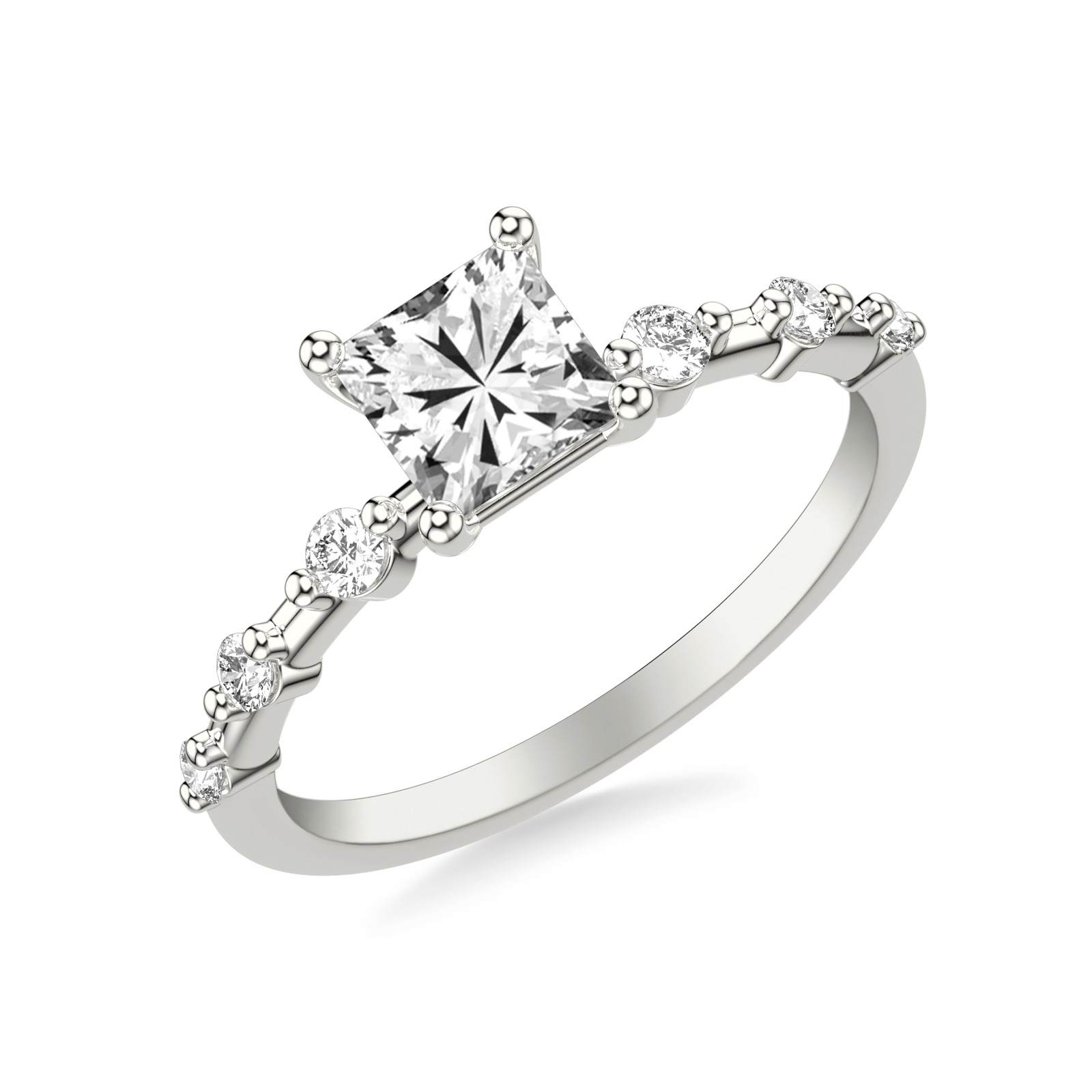 Oleta Princess · White Gold