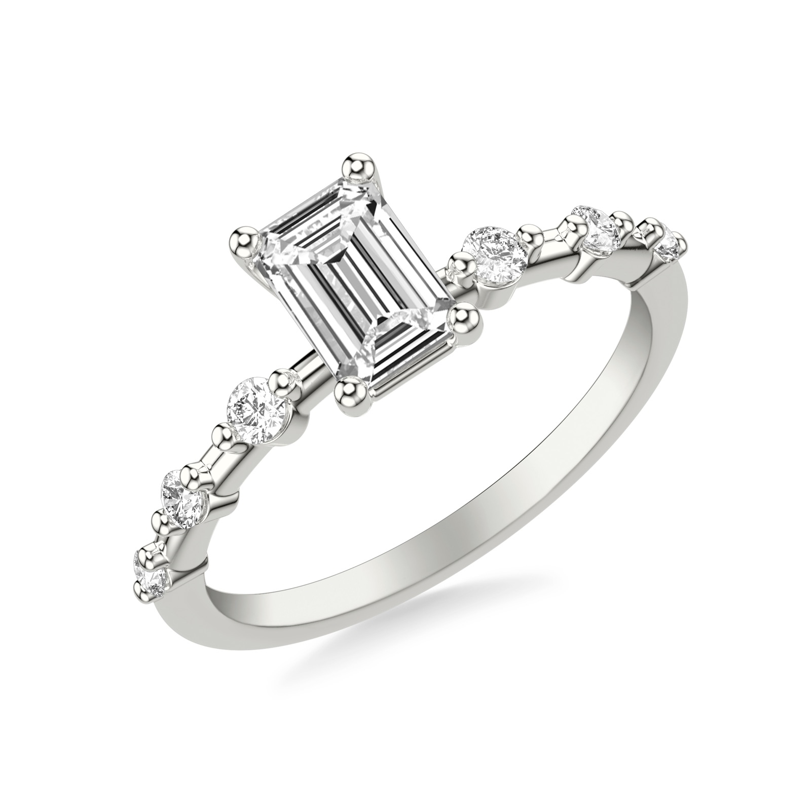 Persephone Emerald · White Gold