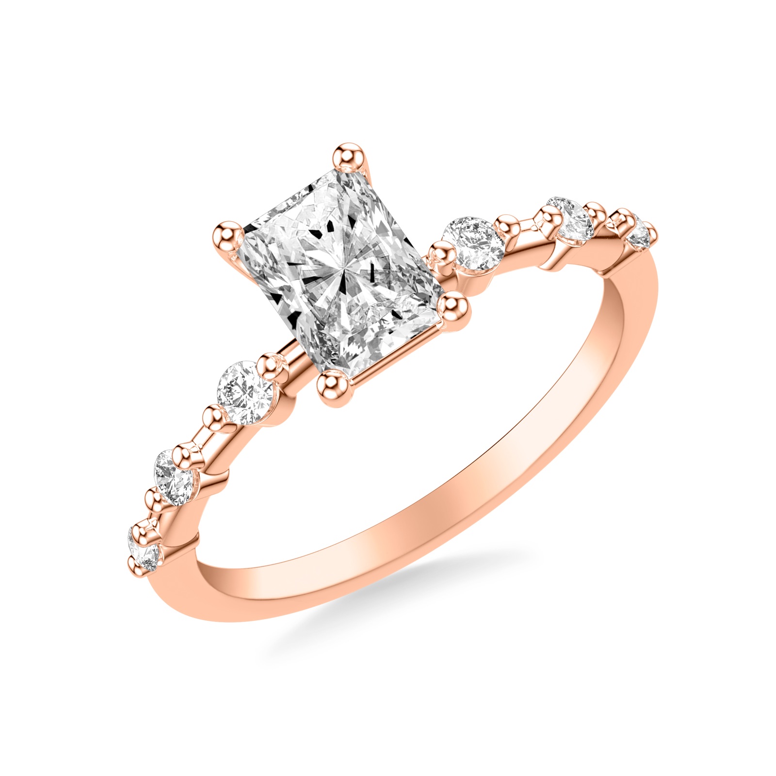 Quintina Radiant · Rose Gold