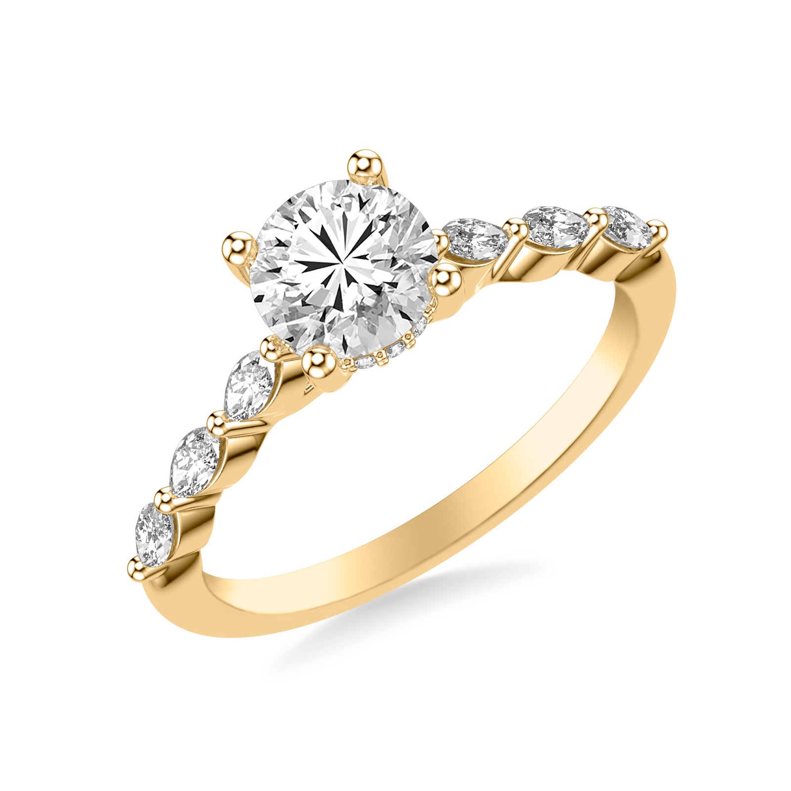 Ilse Round · Yellow Gold