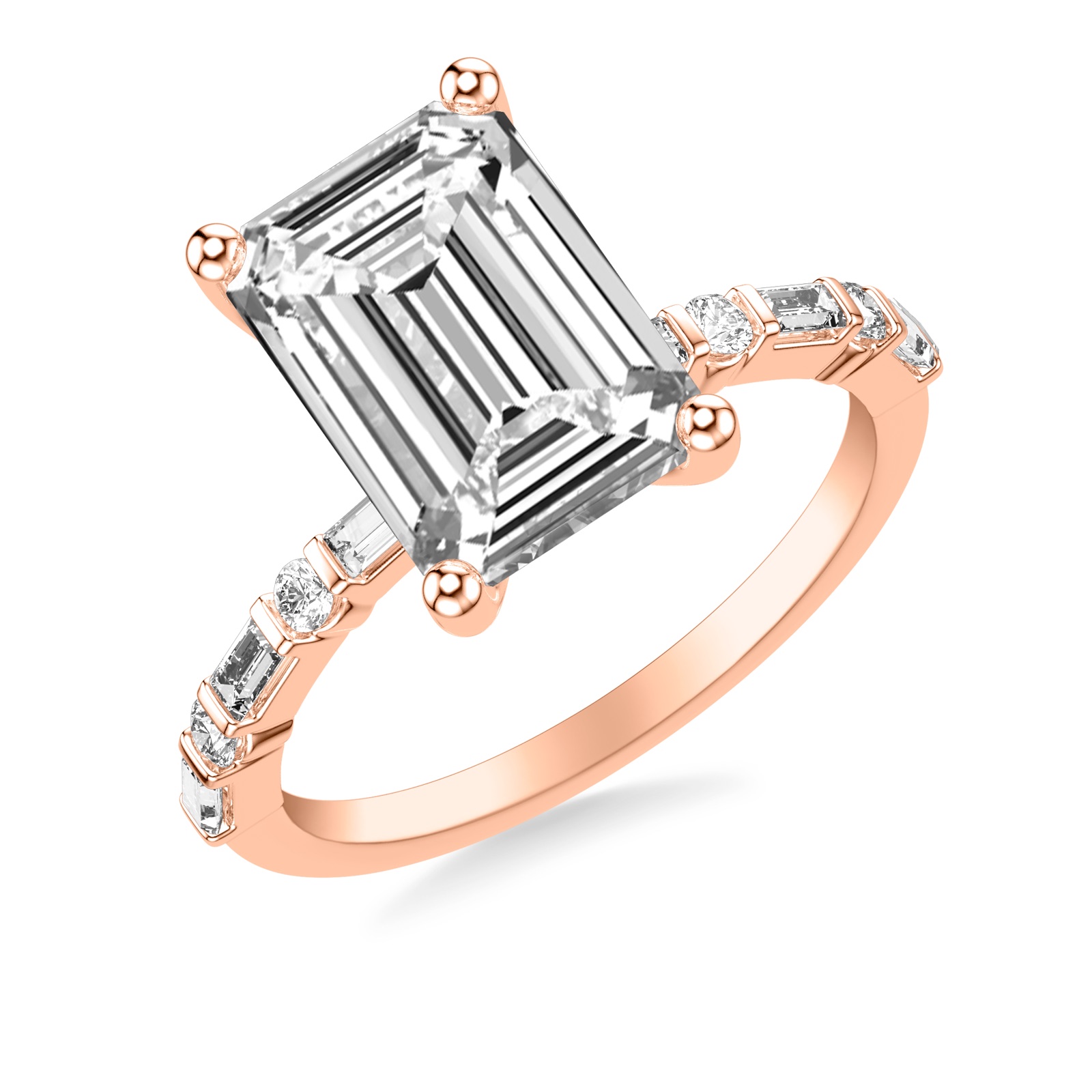 Noelani Emerald · Rose Gold