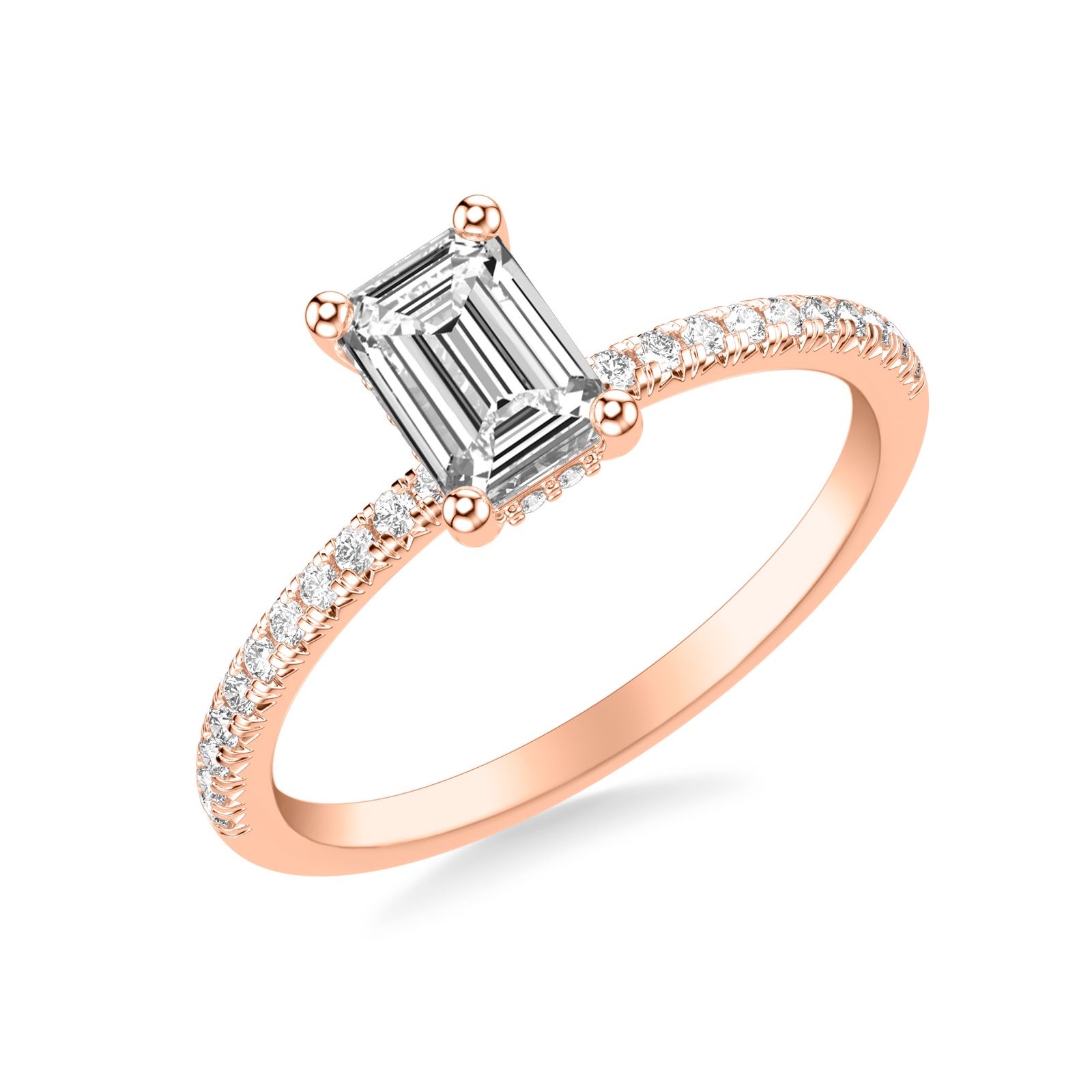 Peregrine Emerald · Rose Gold