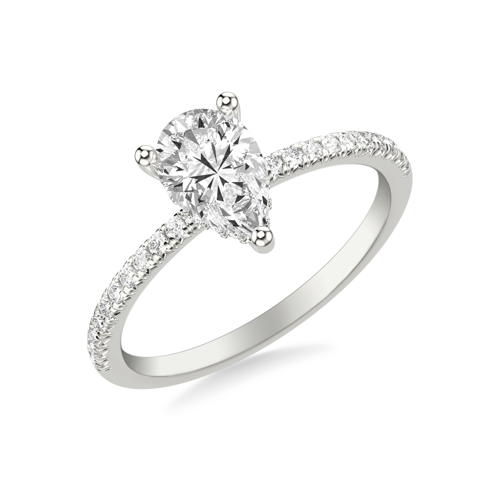 Sylvaine Pear · White Gold