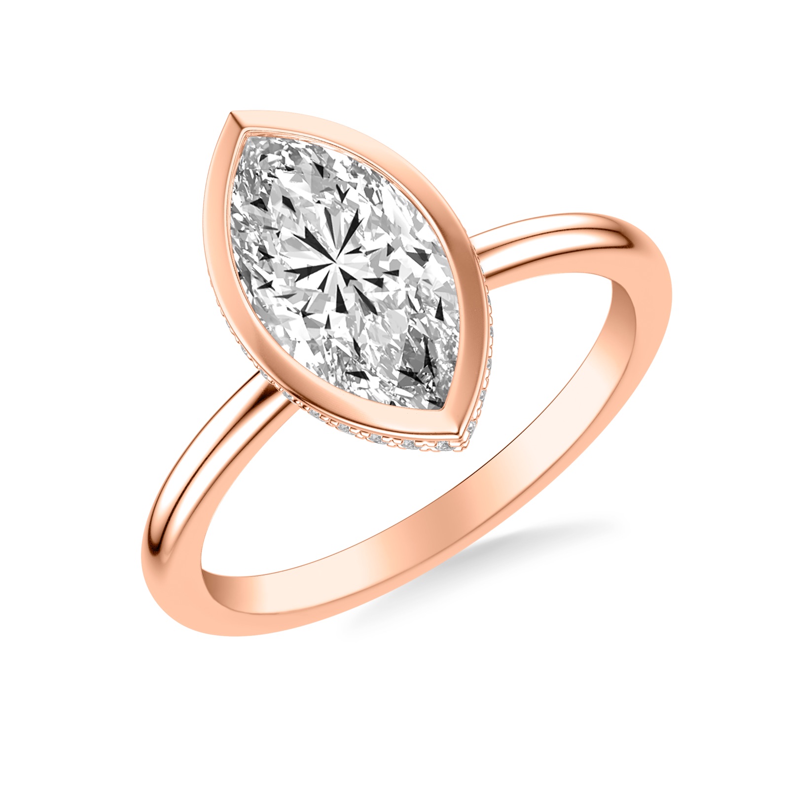 Havilah Marquise · Rose Gold