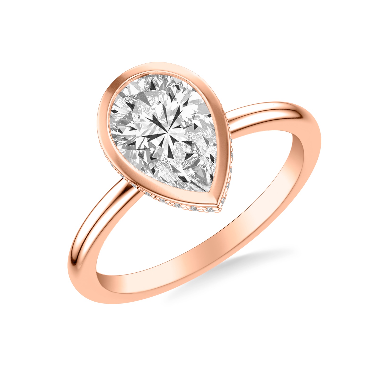 Iolanthe Pear · Rose Gold