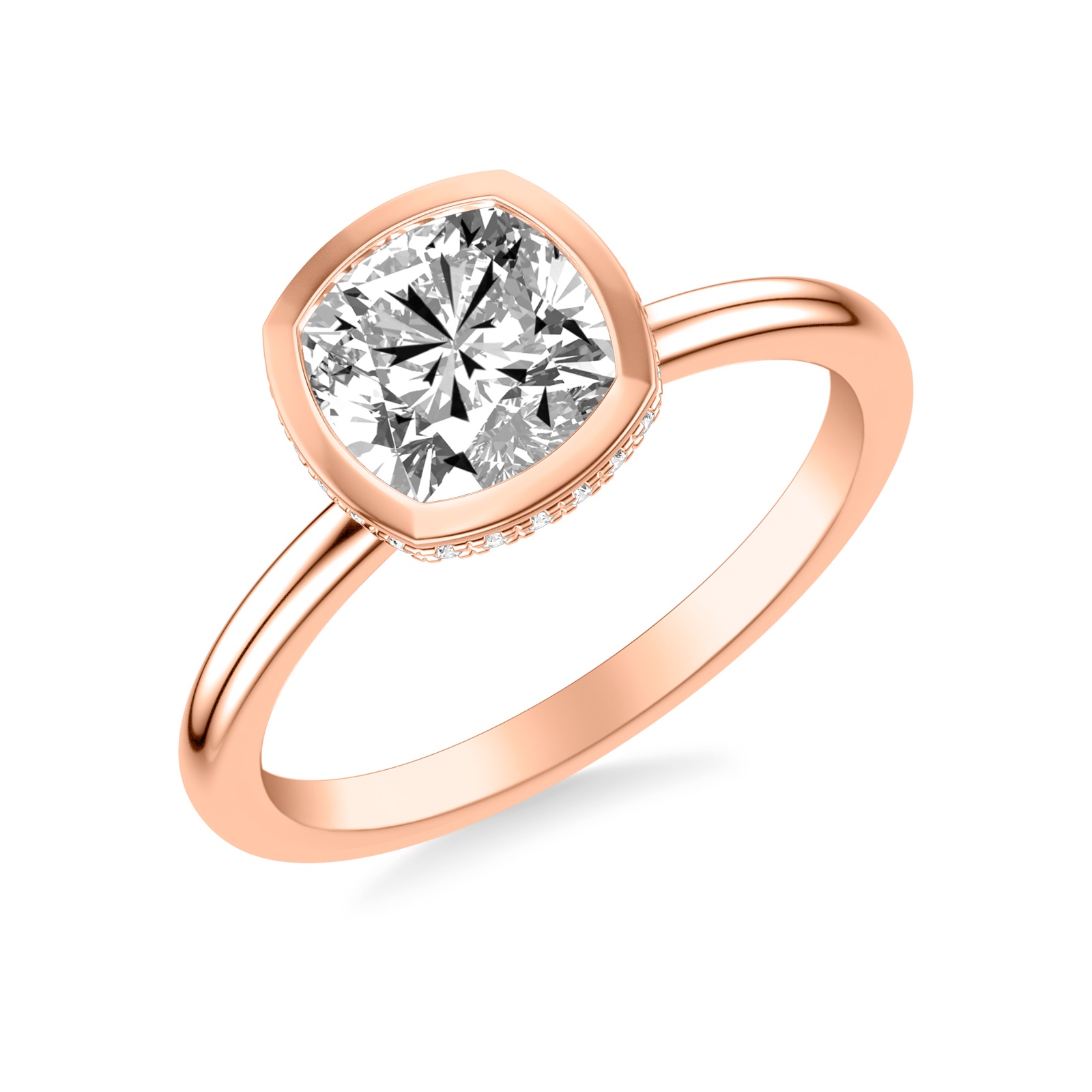 Kerensa Cushion · Rose Gold