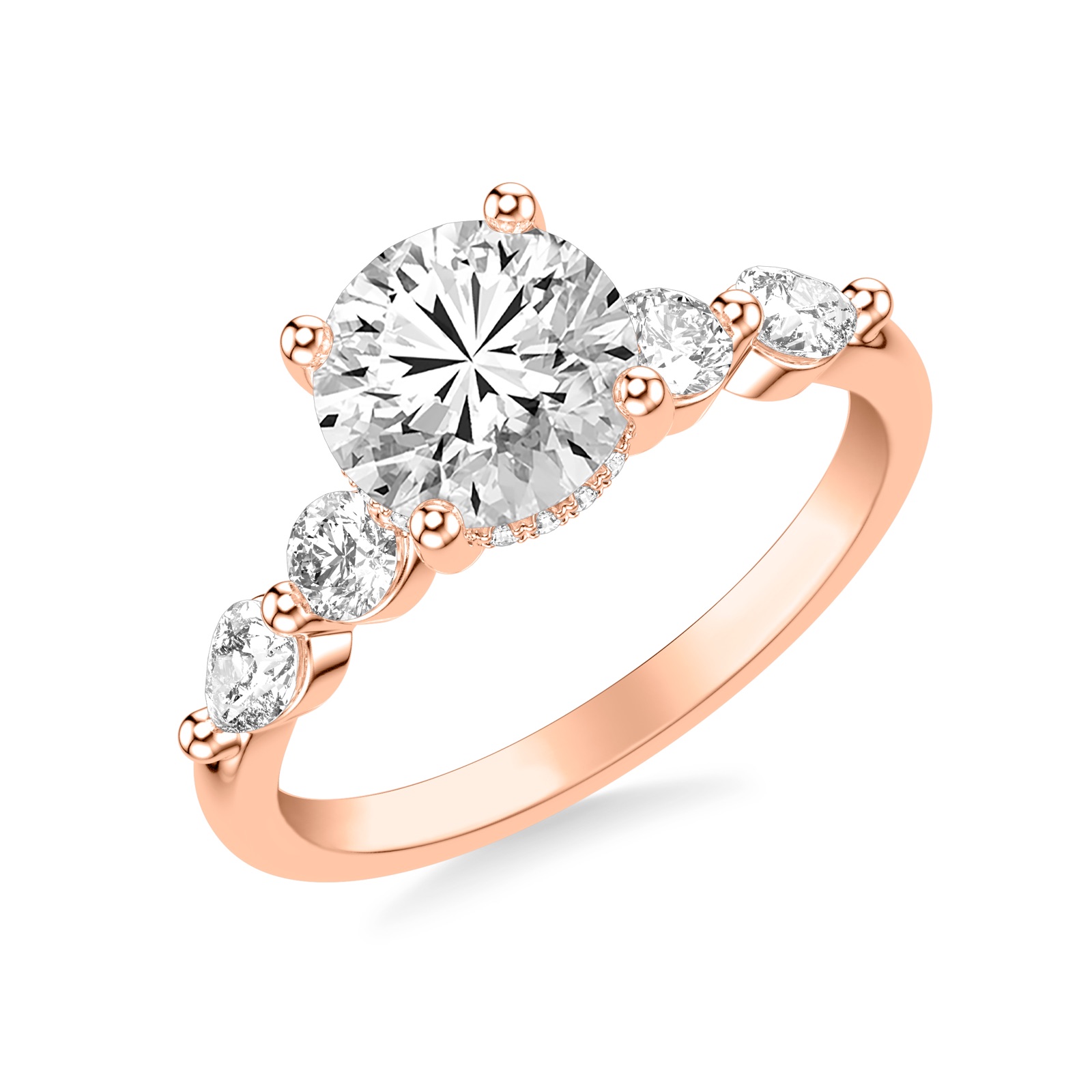 Vespera Round · Rose Gold