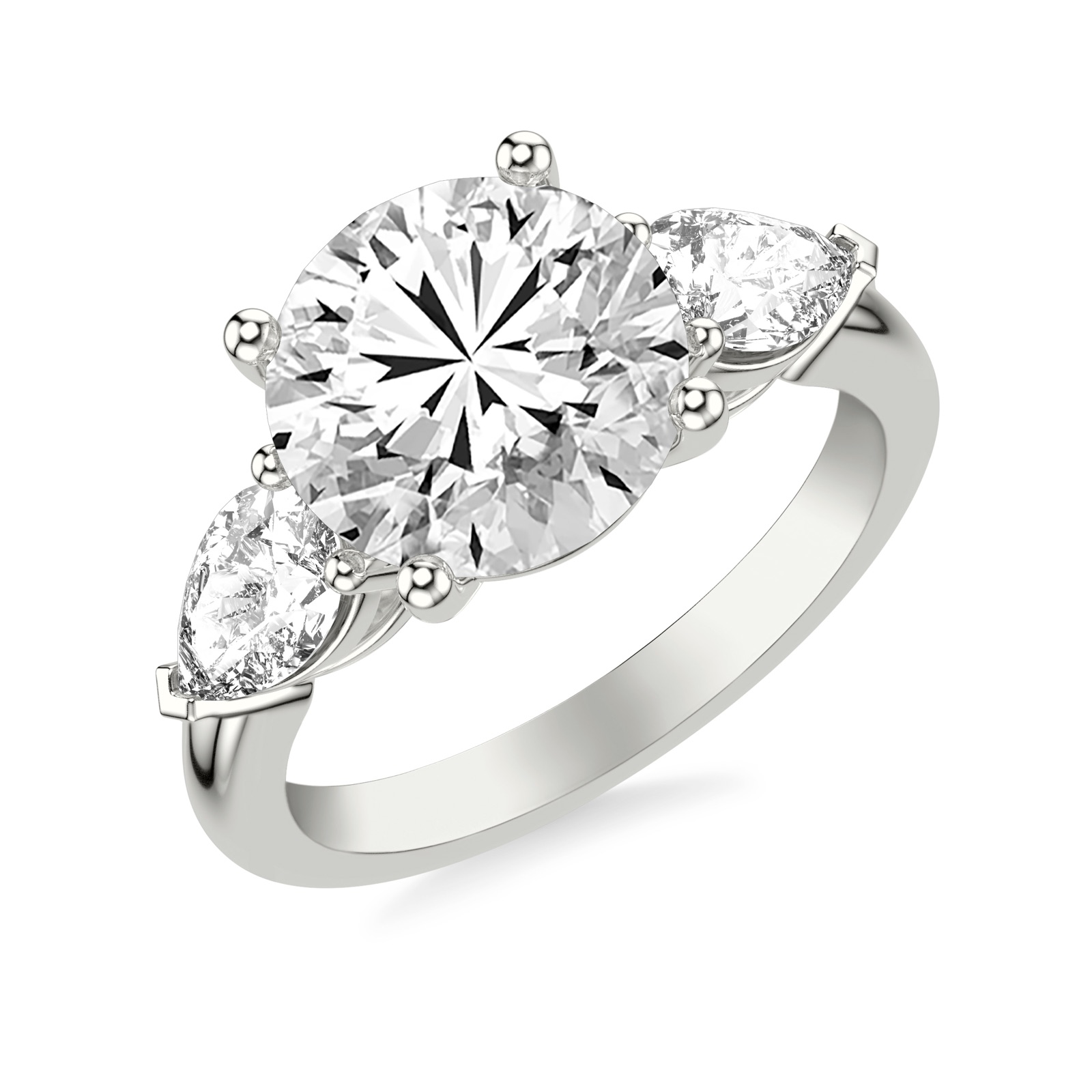 Yolanthe Round · White Gold