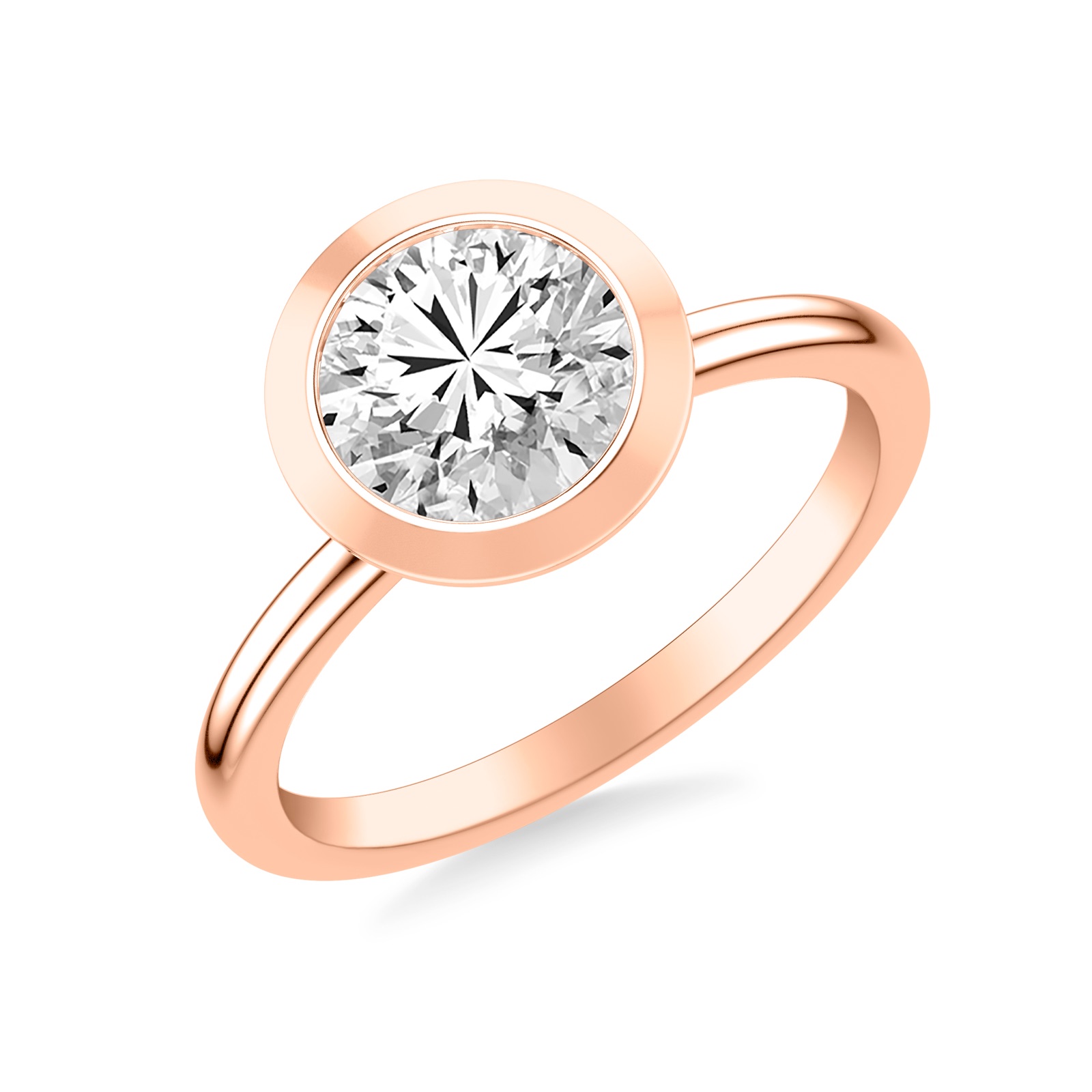Rosalind Round · Rose Gold