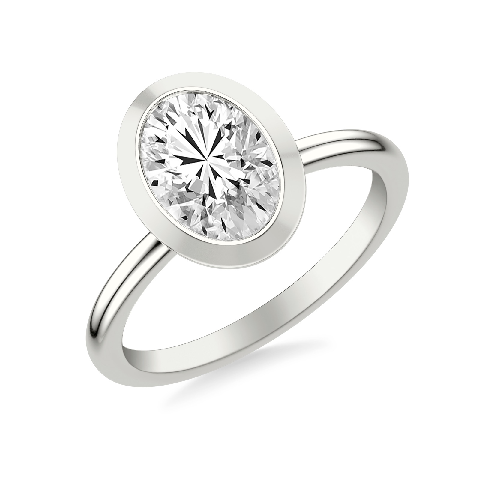 Sabine Sabine Oval · White Gold