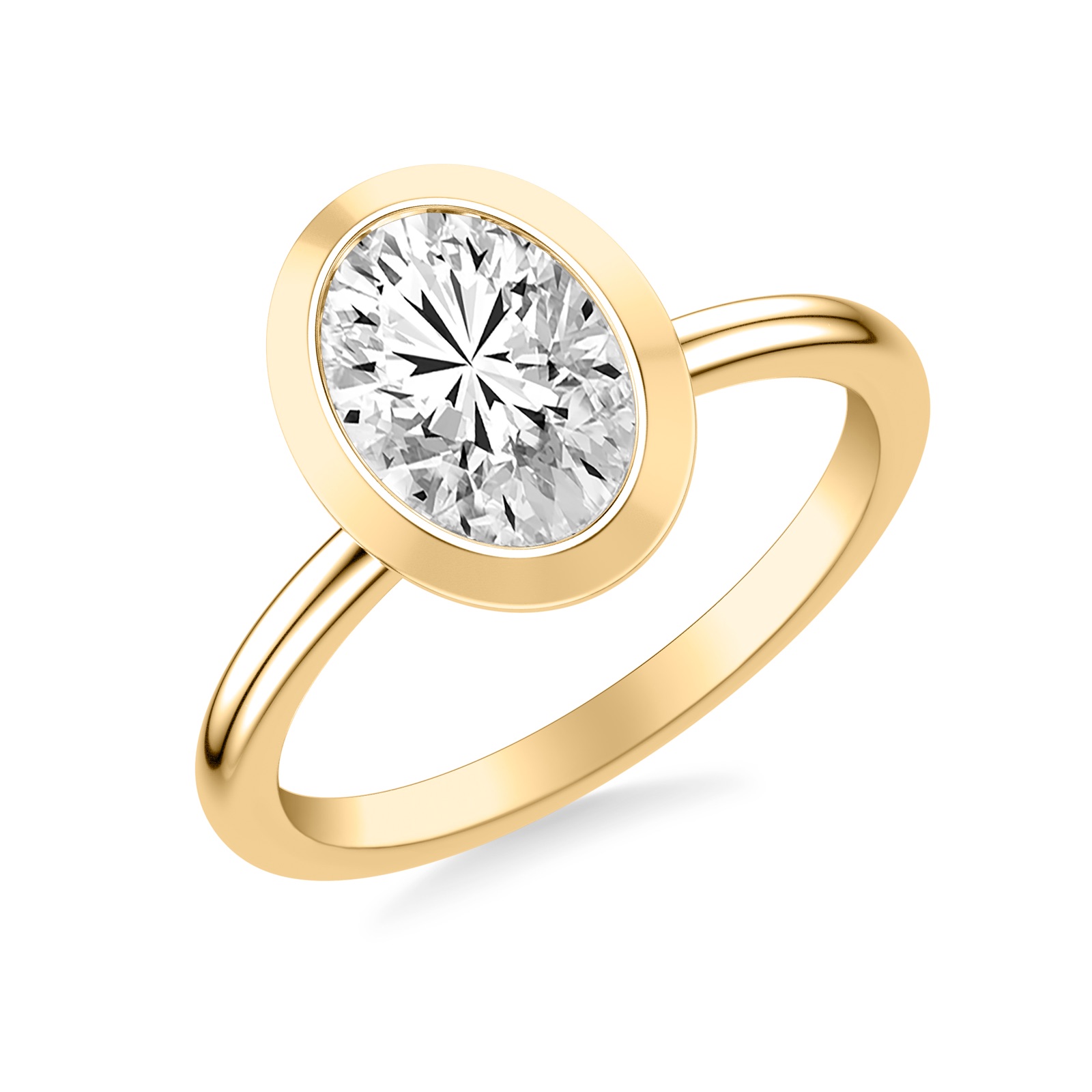 Sabine Sabine Oval · Yellow Gold