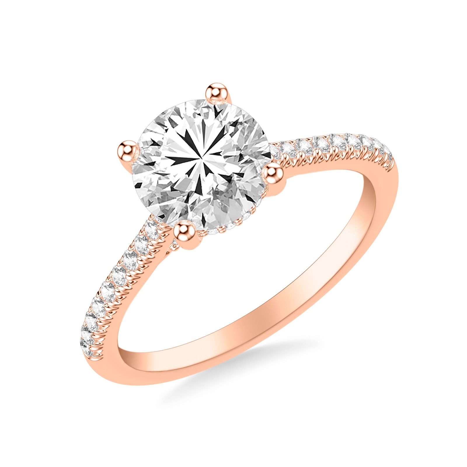Halcyon Round · Rose Gold
