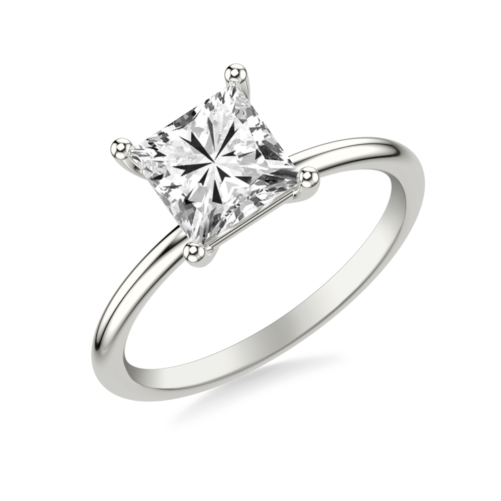 Bellamy Princess · White Gold