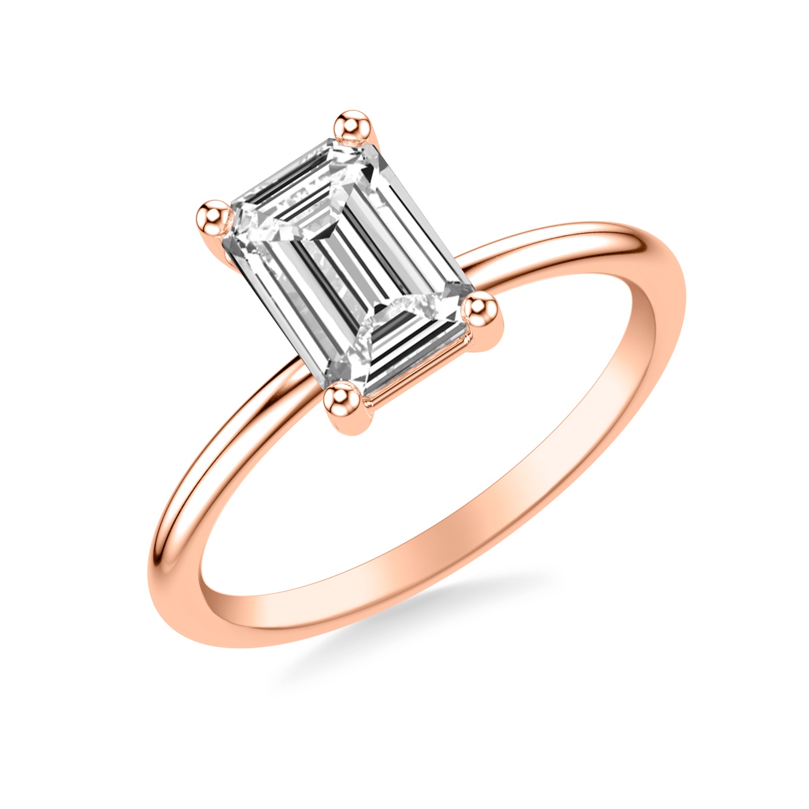 Cerise Emerald · Rose Gold