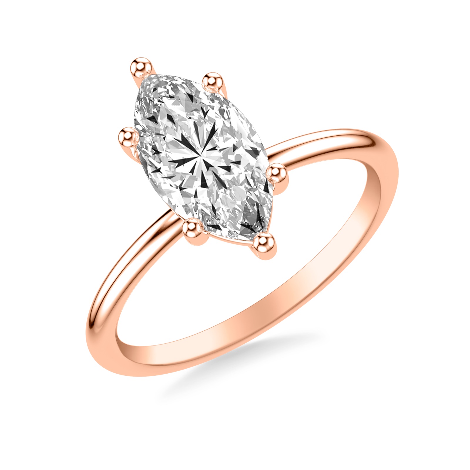 Fiora Marquise · Rose Gold