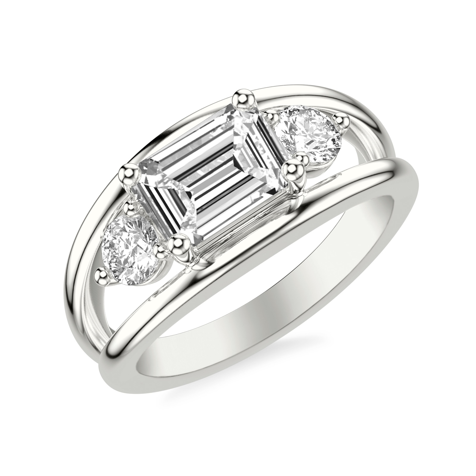 Mirabel Emerald · White Gold