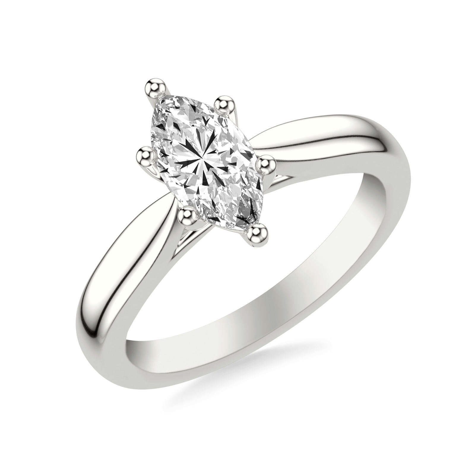 Lavinia Marquise · White Gold