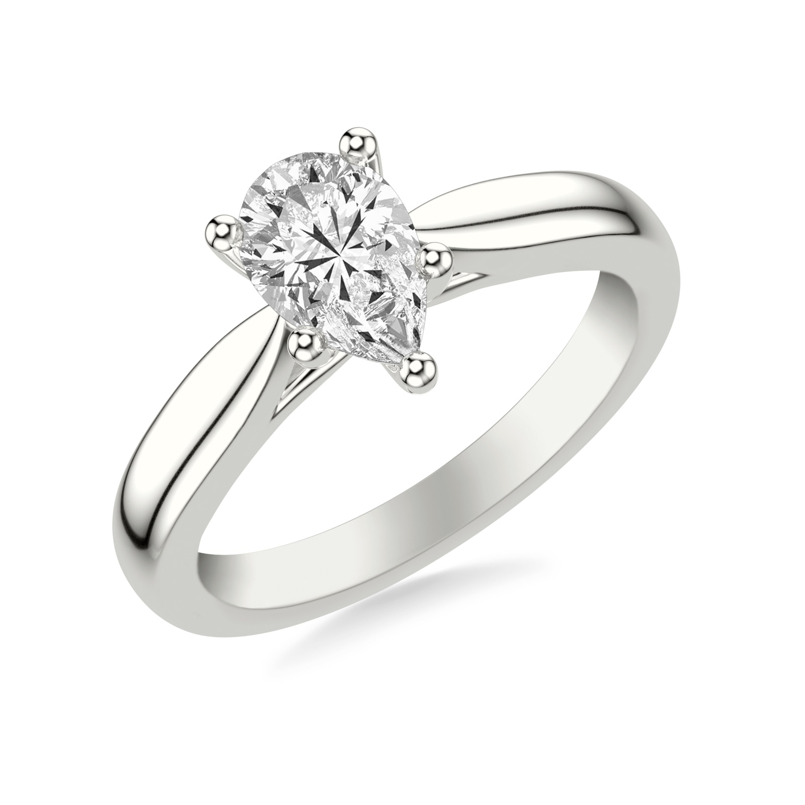 Merrow Pear · White Gold