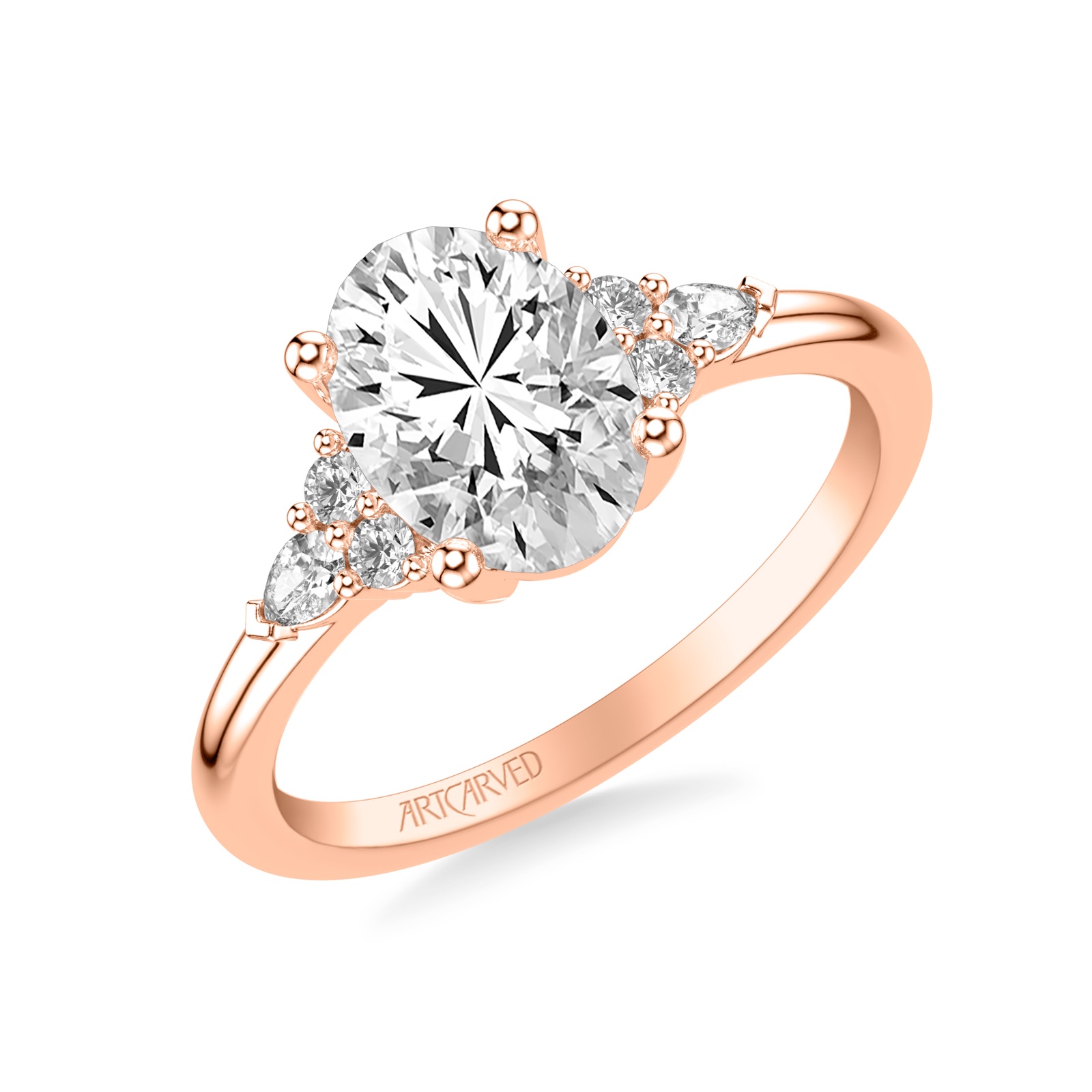 Briony Oval · Rose Gold