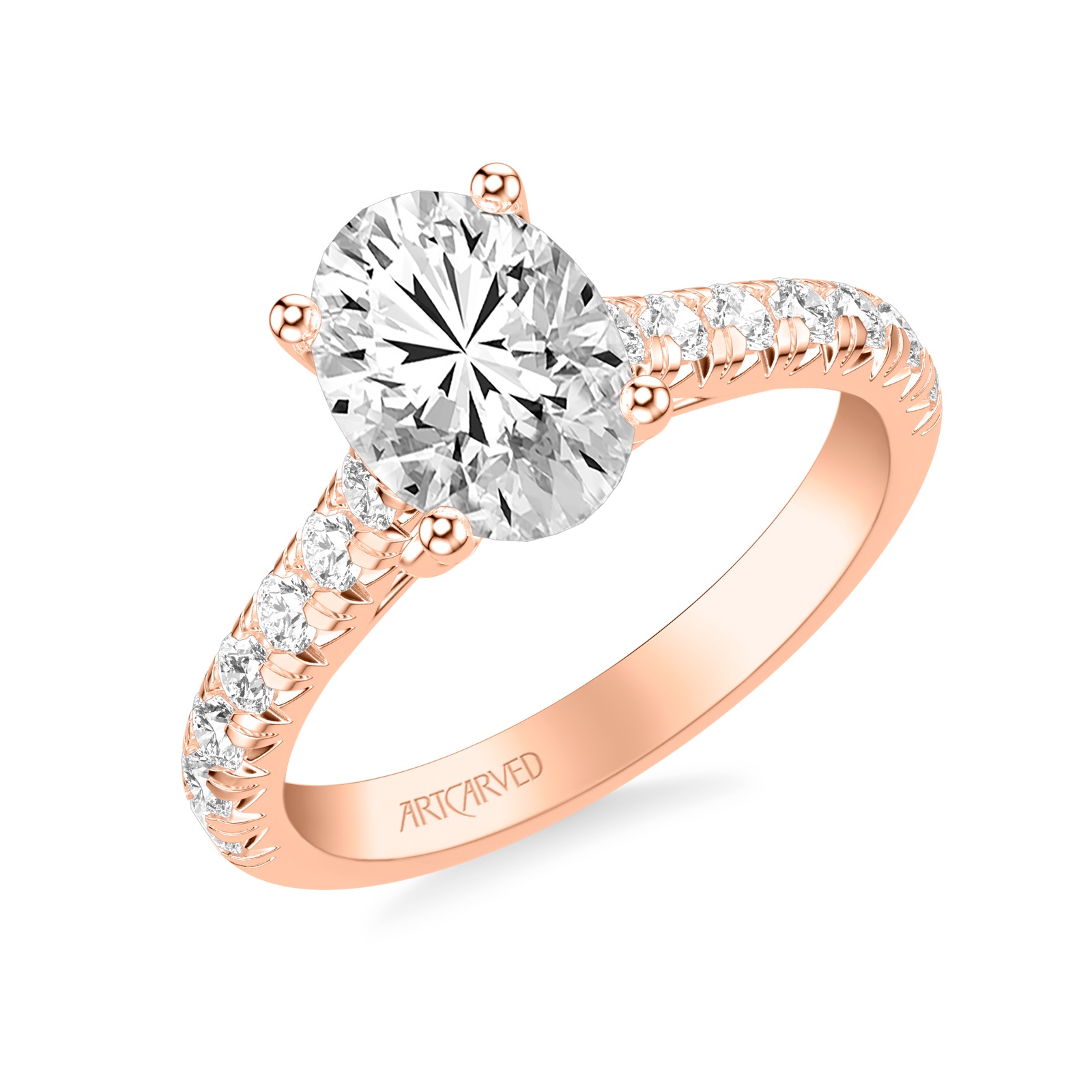 Ribbon Halo · Rose Gold