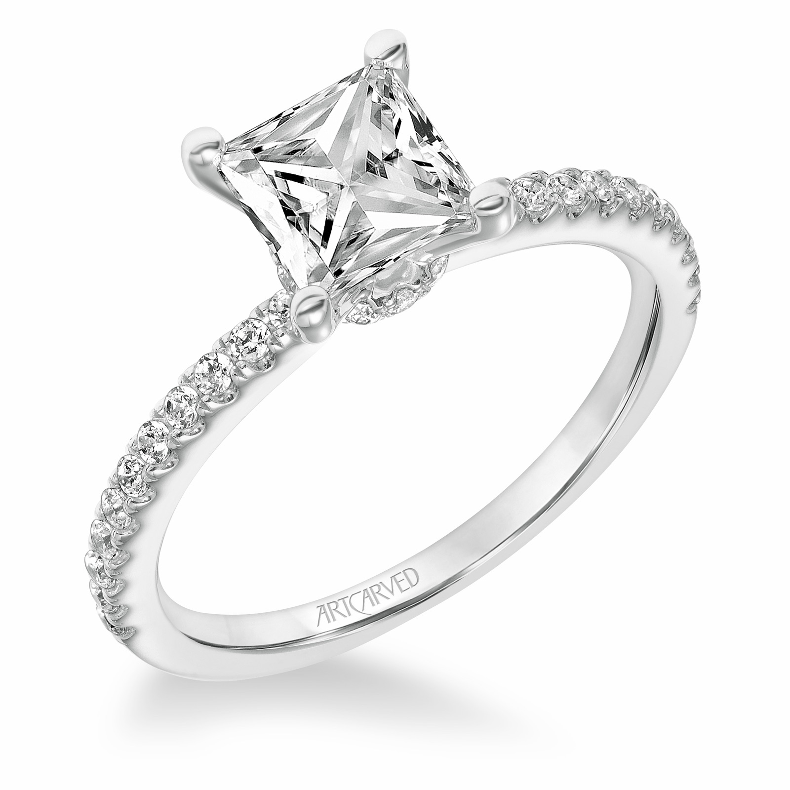 Willa Princess · White Gold