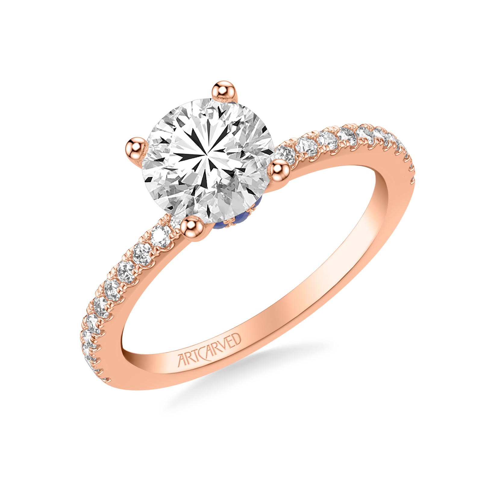 Bexley Round · Rose Gold
