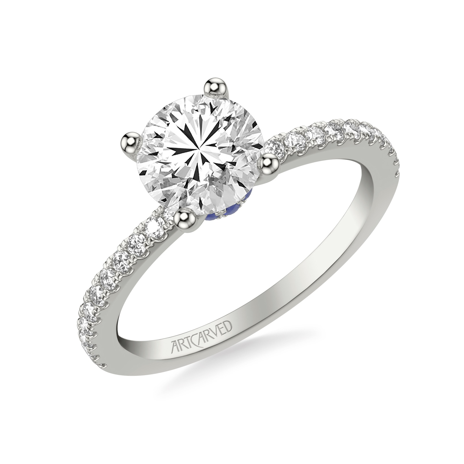 Bexley Round · Rose & White Gold