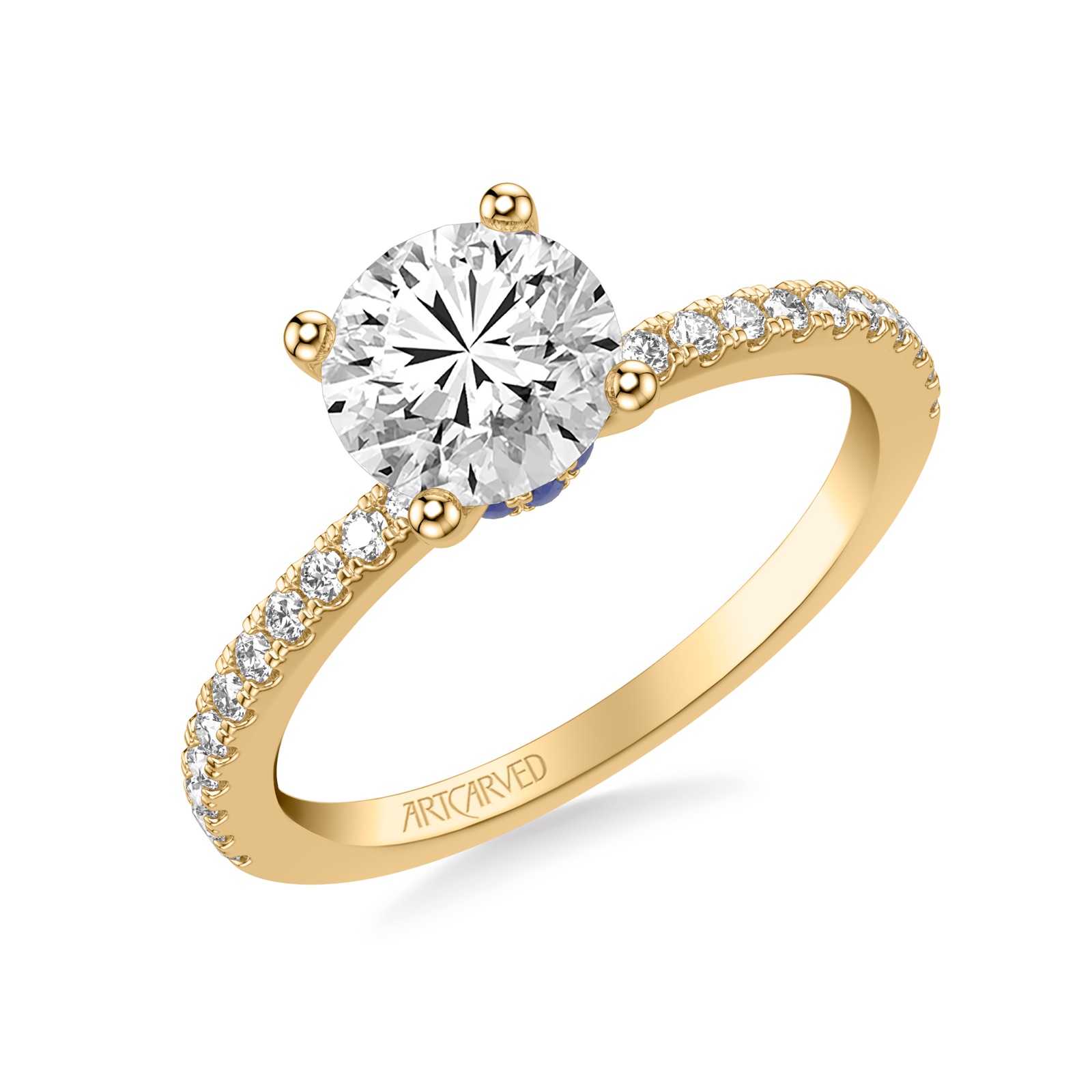 Bexley Round · Rose & Yellow Gold