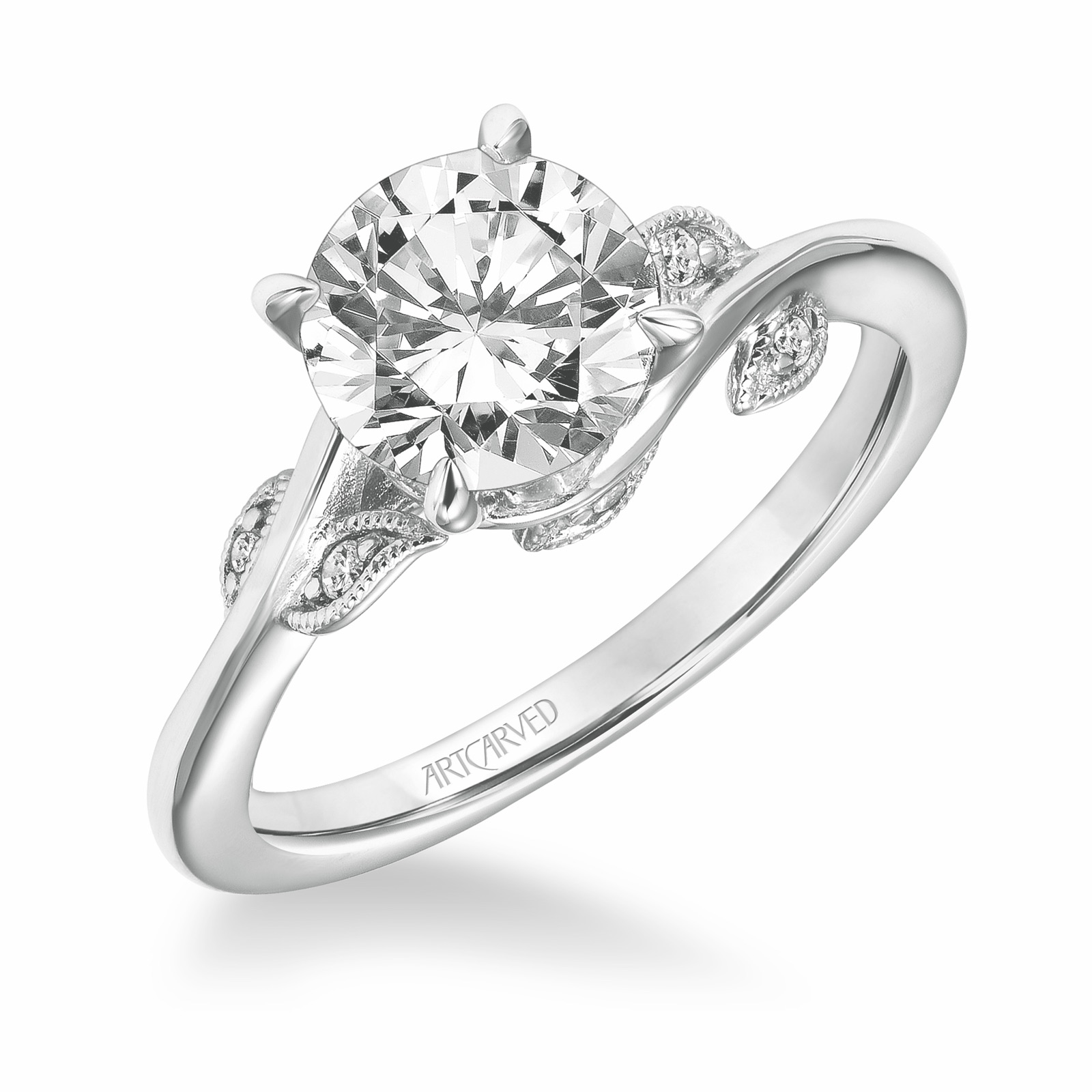 Estelle Round · White Gold