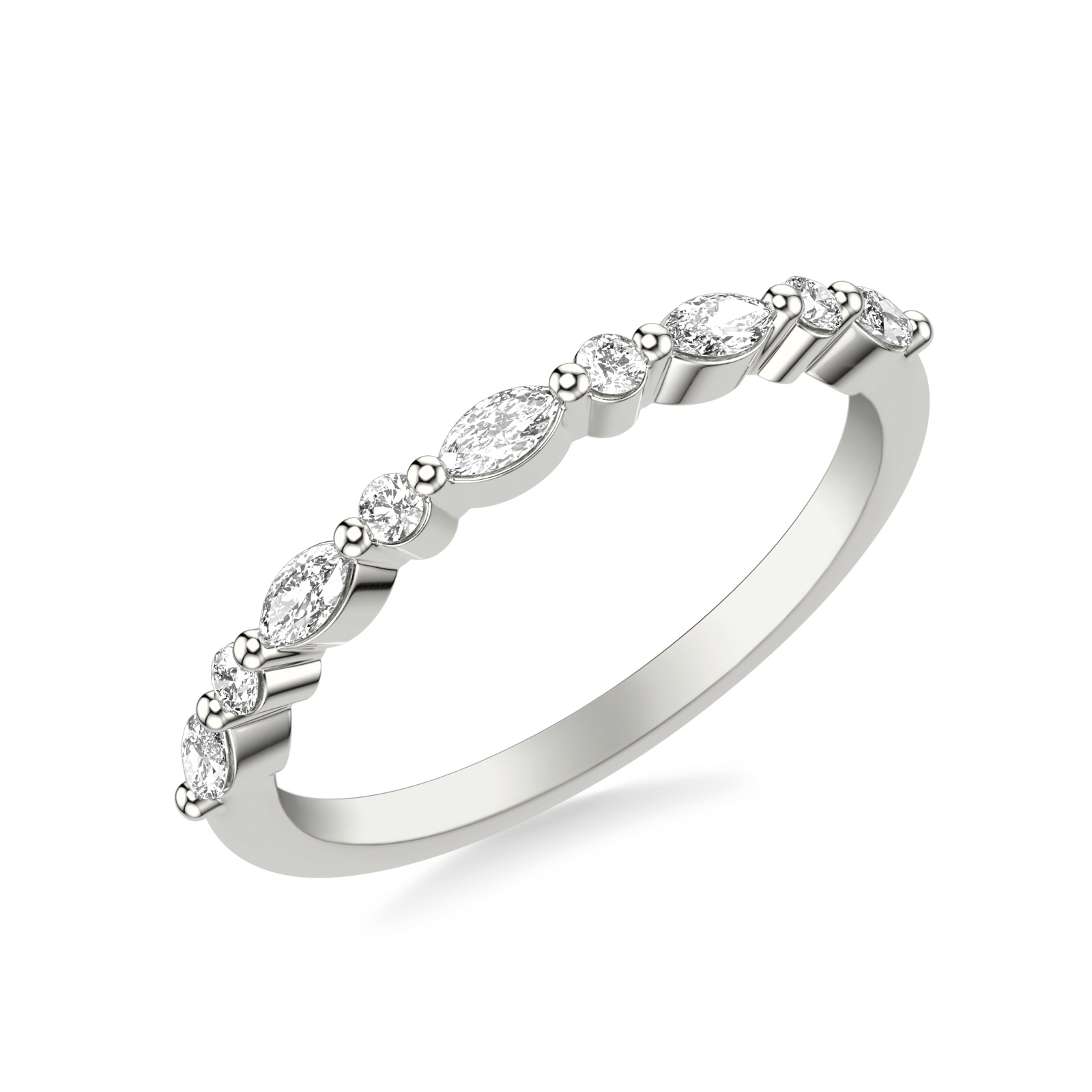 Ysolde Anniversary Band · White Gold