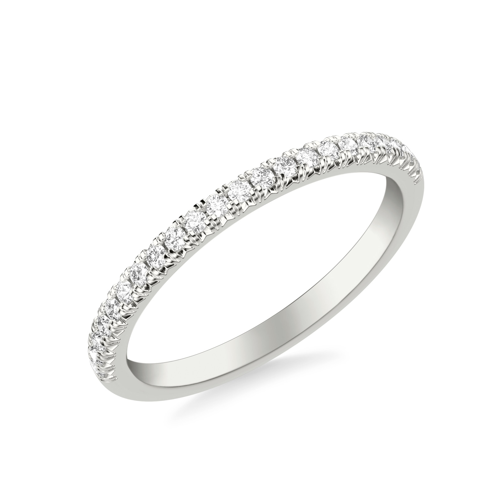 Brielle Pavé Band · White Gold