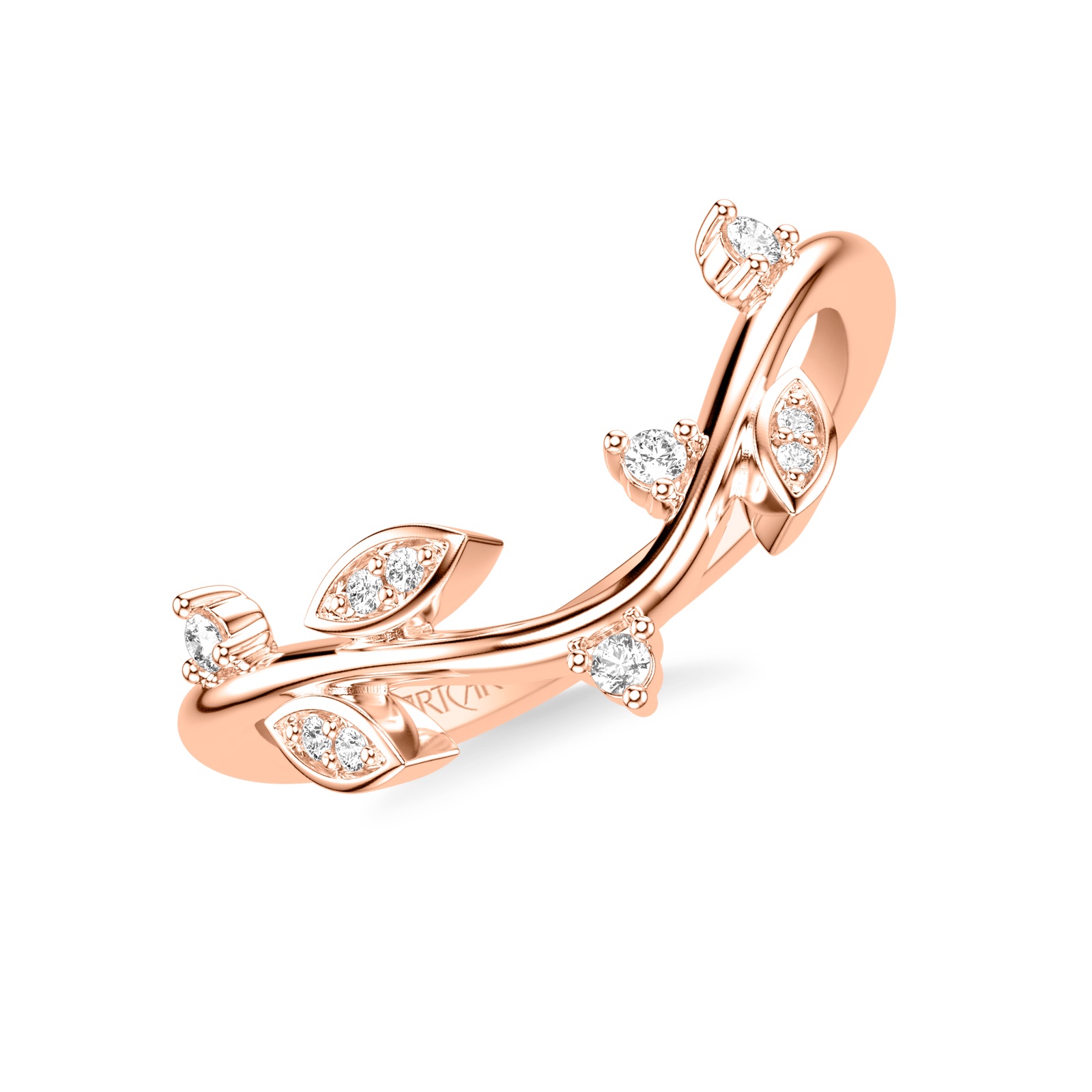 Eirlys Anniversary Band · Rose Gold