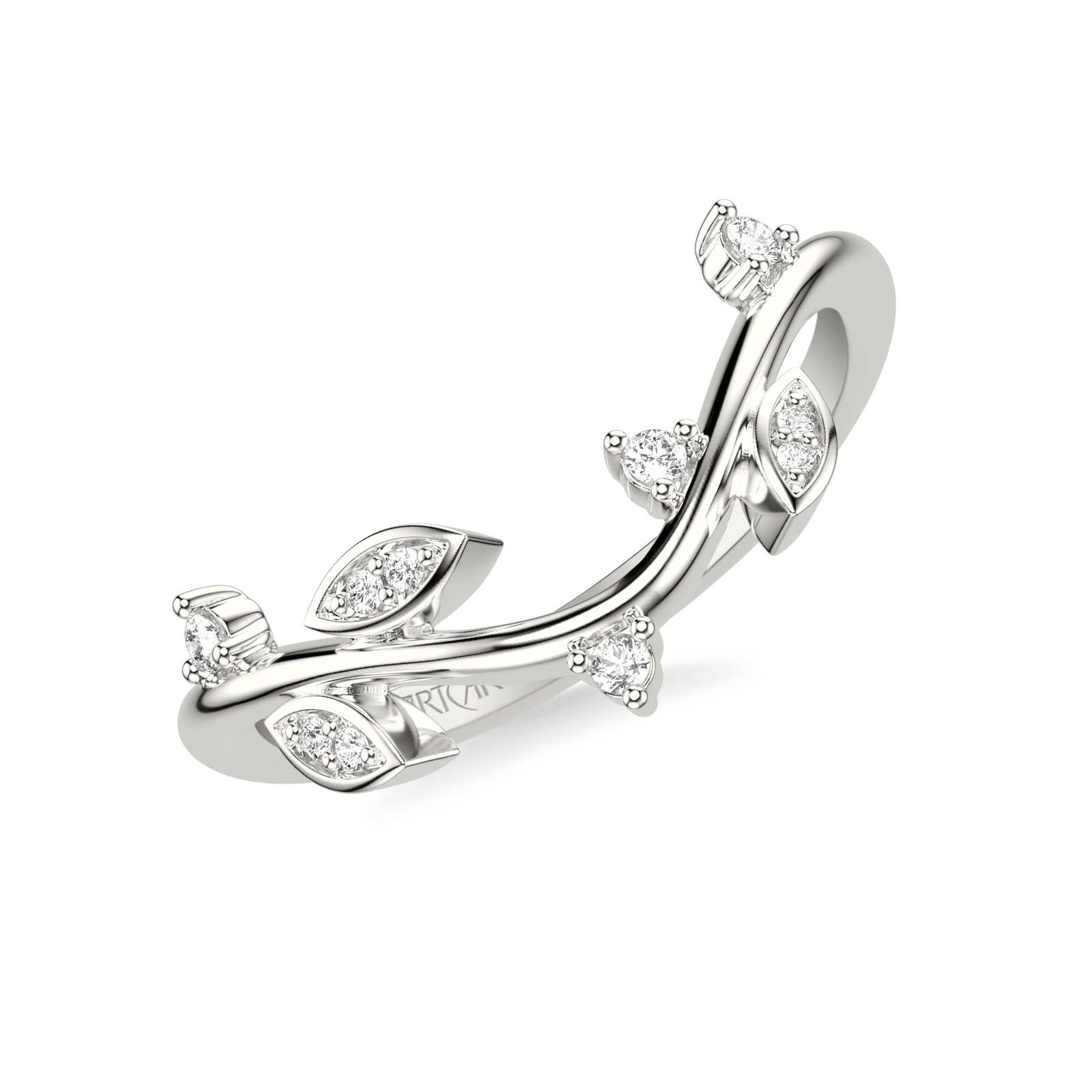 Eirlys Anniversary Band · White Gold