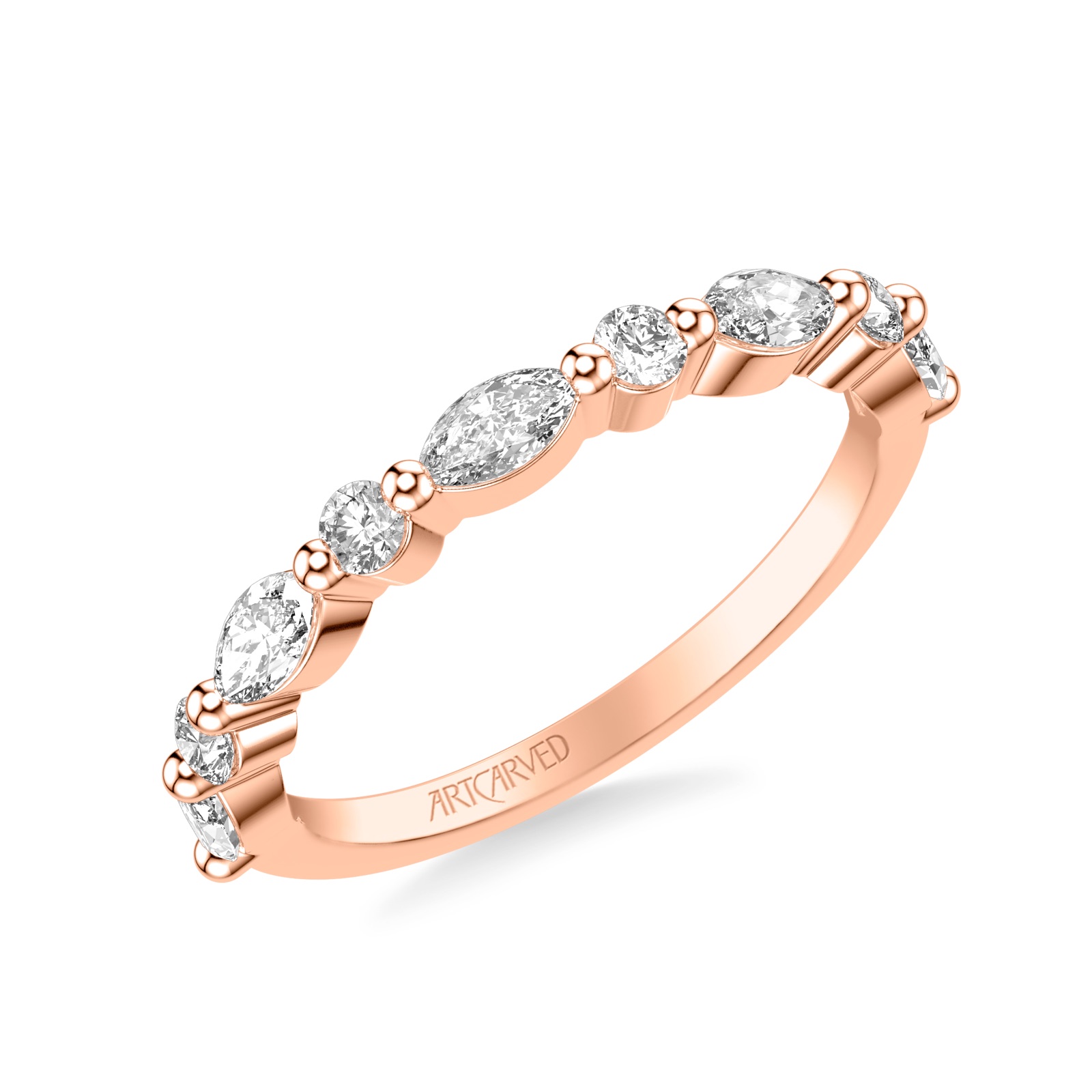 Tessera Stack · Rose Gold